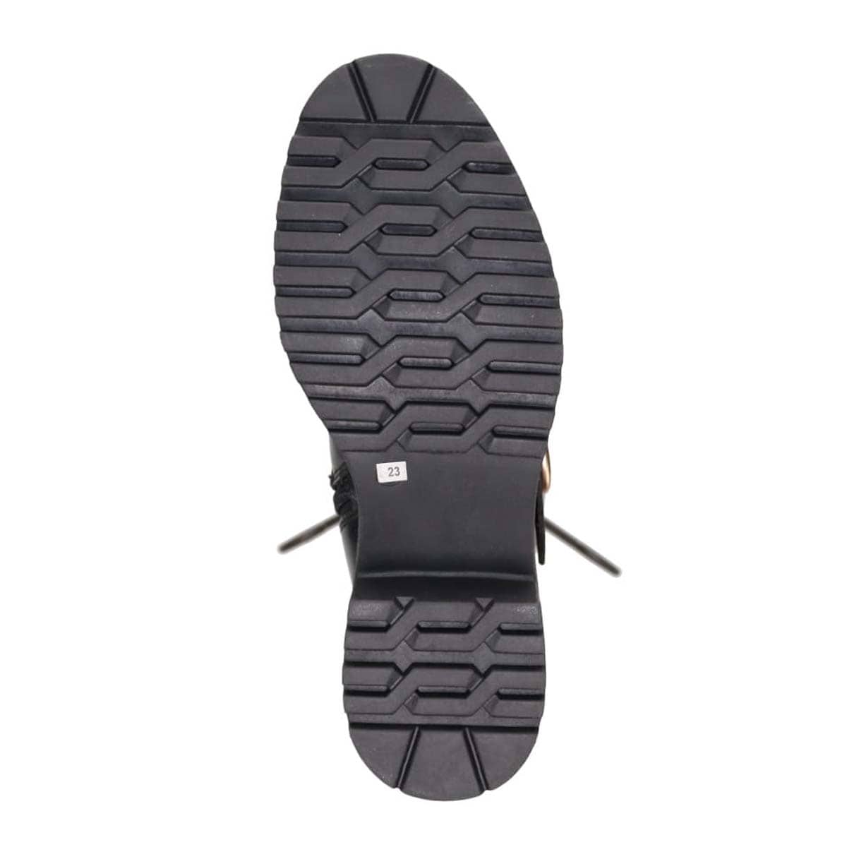 KATHARINE HAMNETT LONDON　ロングブーツ 048108 BLACK 23.0