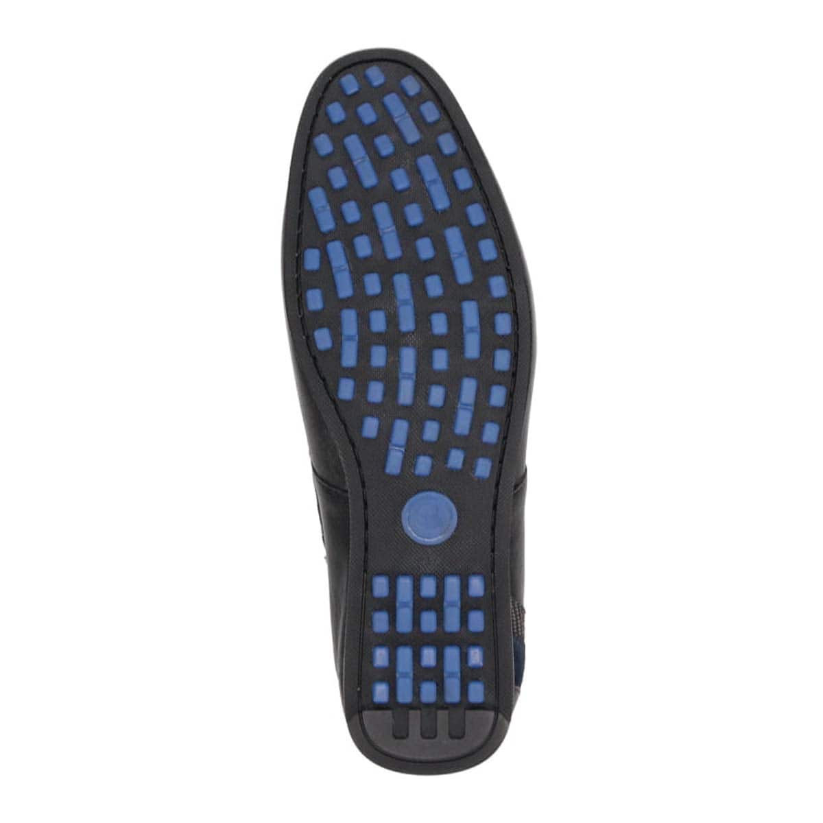 ランバンオンブルー LANVIN en Bleu 「Recovery Shiatsu Insole」搭載で指圧効果により血行をよくする。　フィッシングホックドライビングシューズ　86561R BLACK 25.0