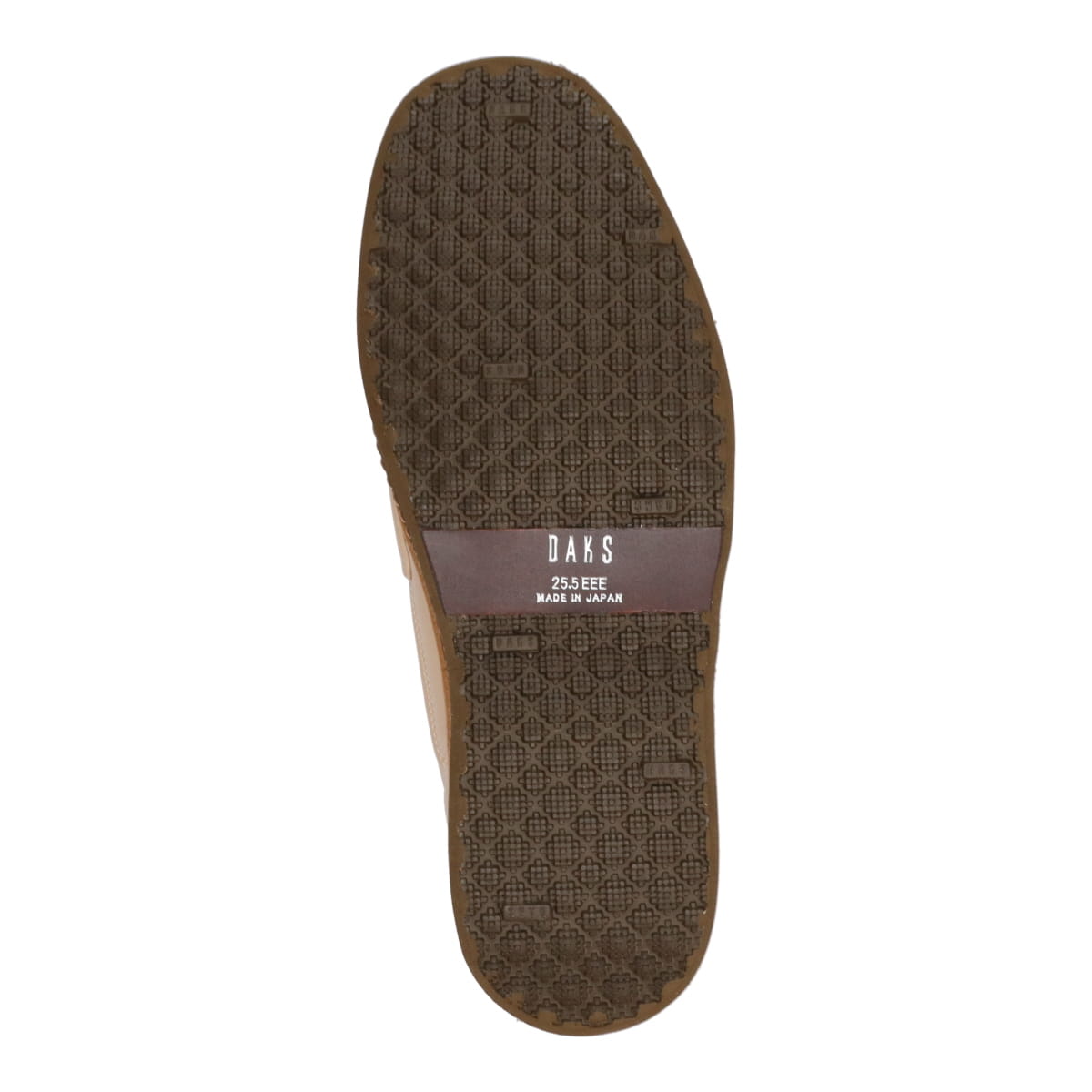 DAKS モカシンカジュアルスリップオンシューズ DA2004 BEIGE 25.0
