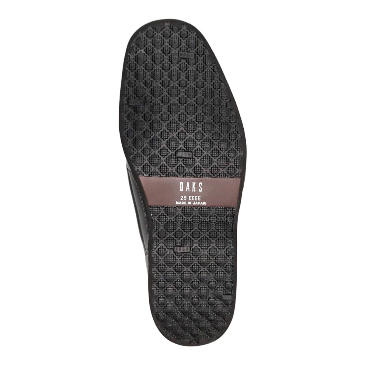 DAKS　外羽根Uチップ・ビジネスシューズ DA2108 BLACK 25.0