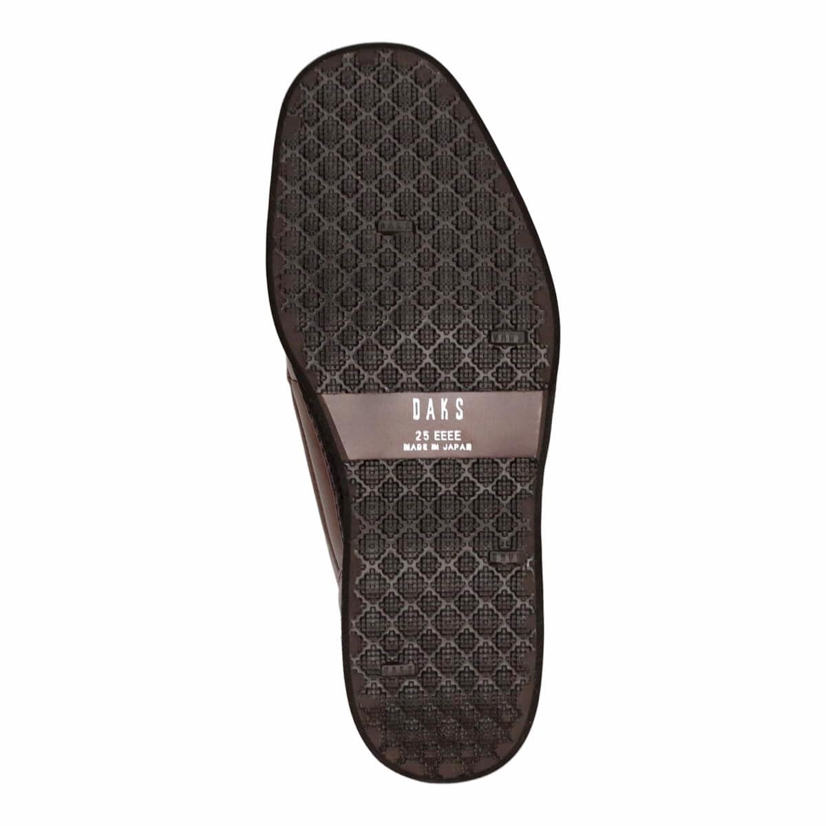 DAKS　外羽根Uチップ・ビジネスシューズ DA2108 BROWN 25.0