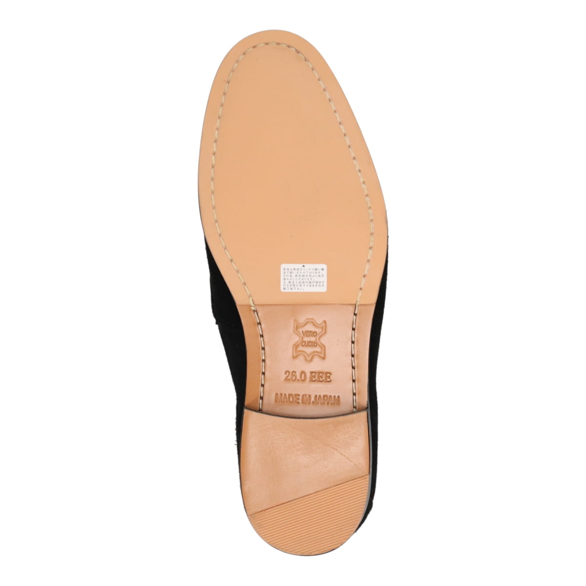 DAKS モカシンビット付きスリップオン・ビジネスシューズ DA5222 BLACK-SILKY 25.0