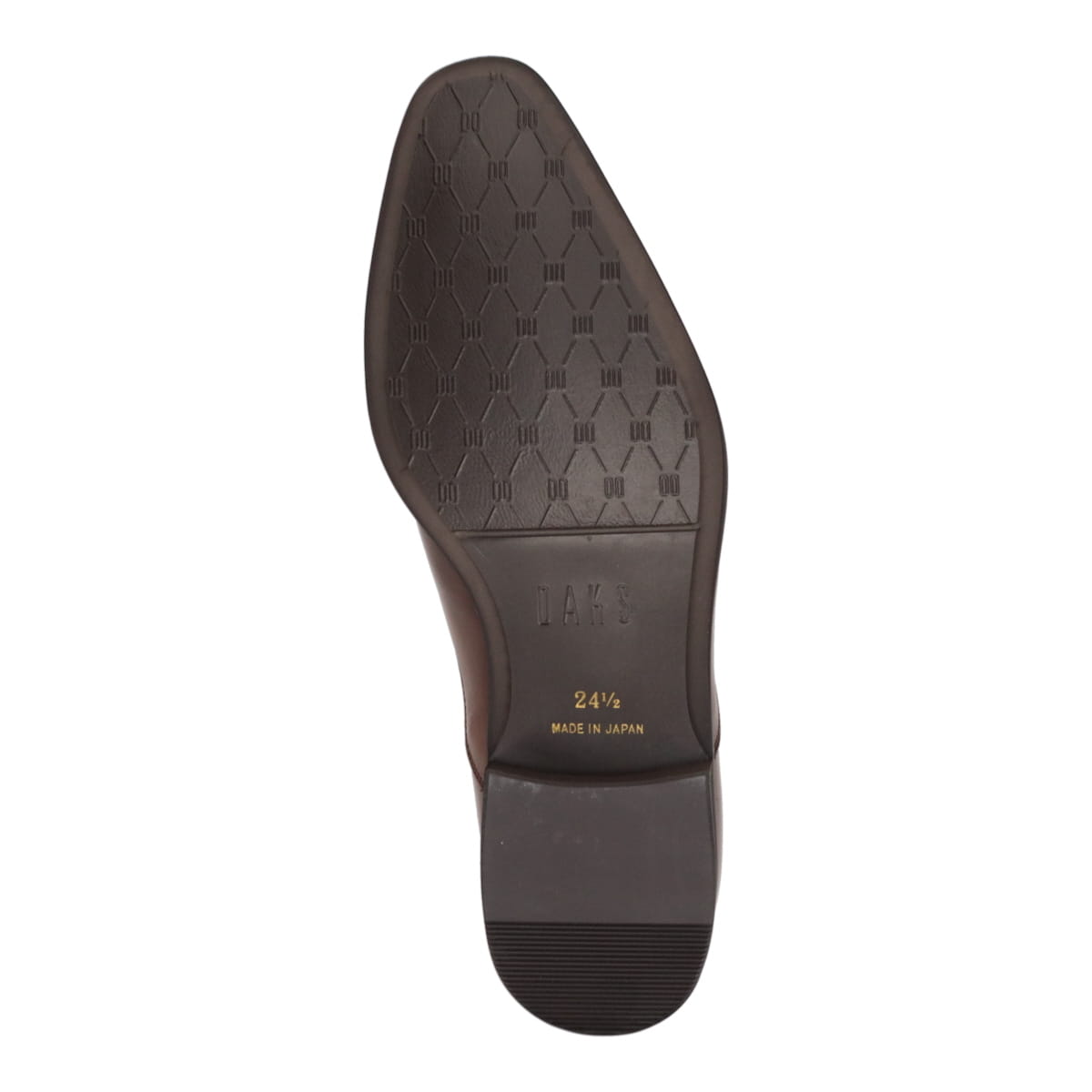DAKS　内羽根ストレートチップ・ビジネスシューズ DA5242 L-BROWN 25.0