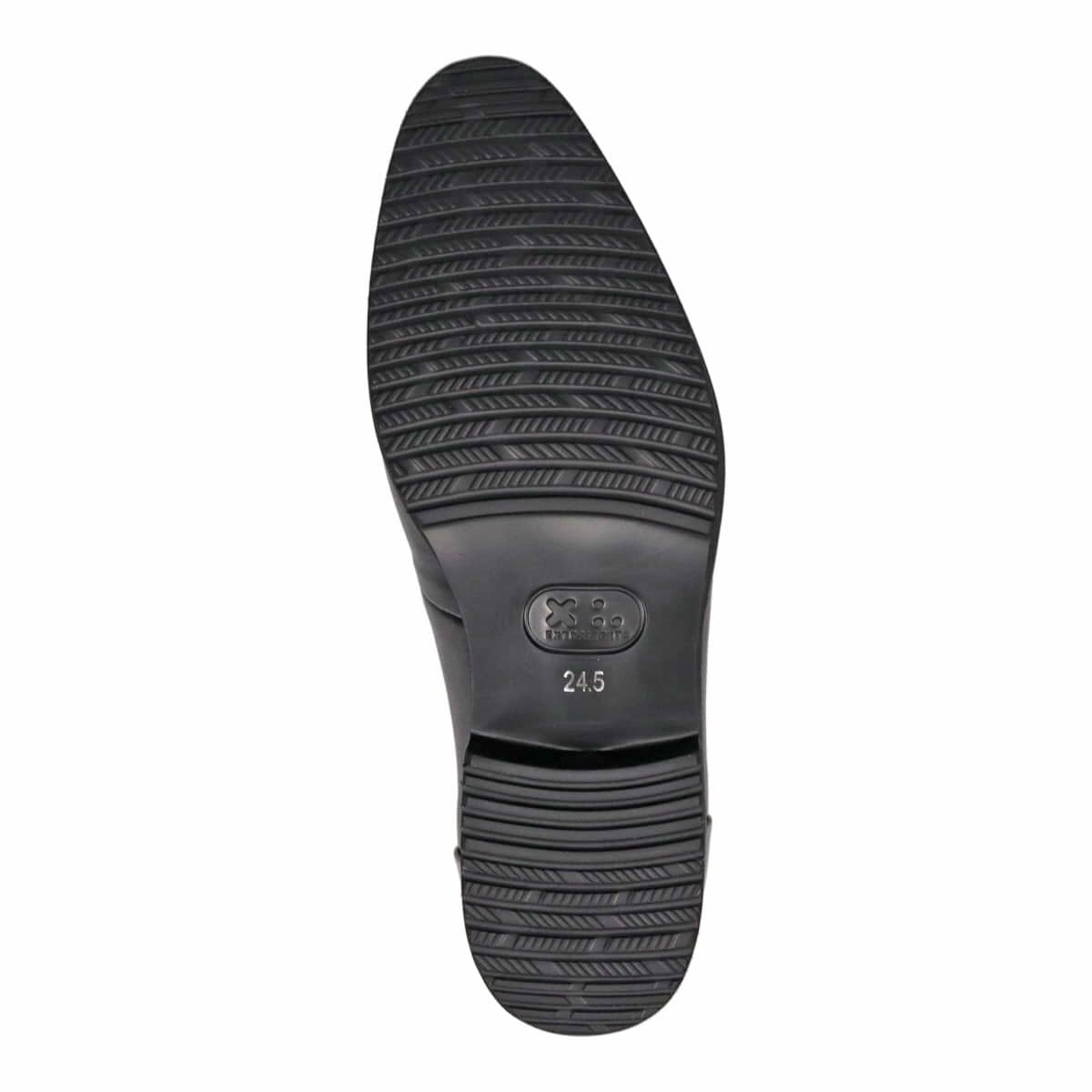 DAKS Uチップスリップオン・ビジネスシューズ DA8611 BLACK 25.0