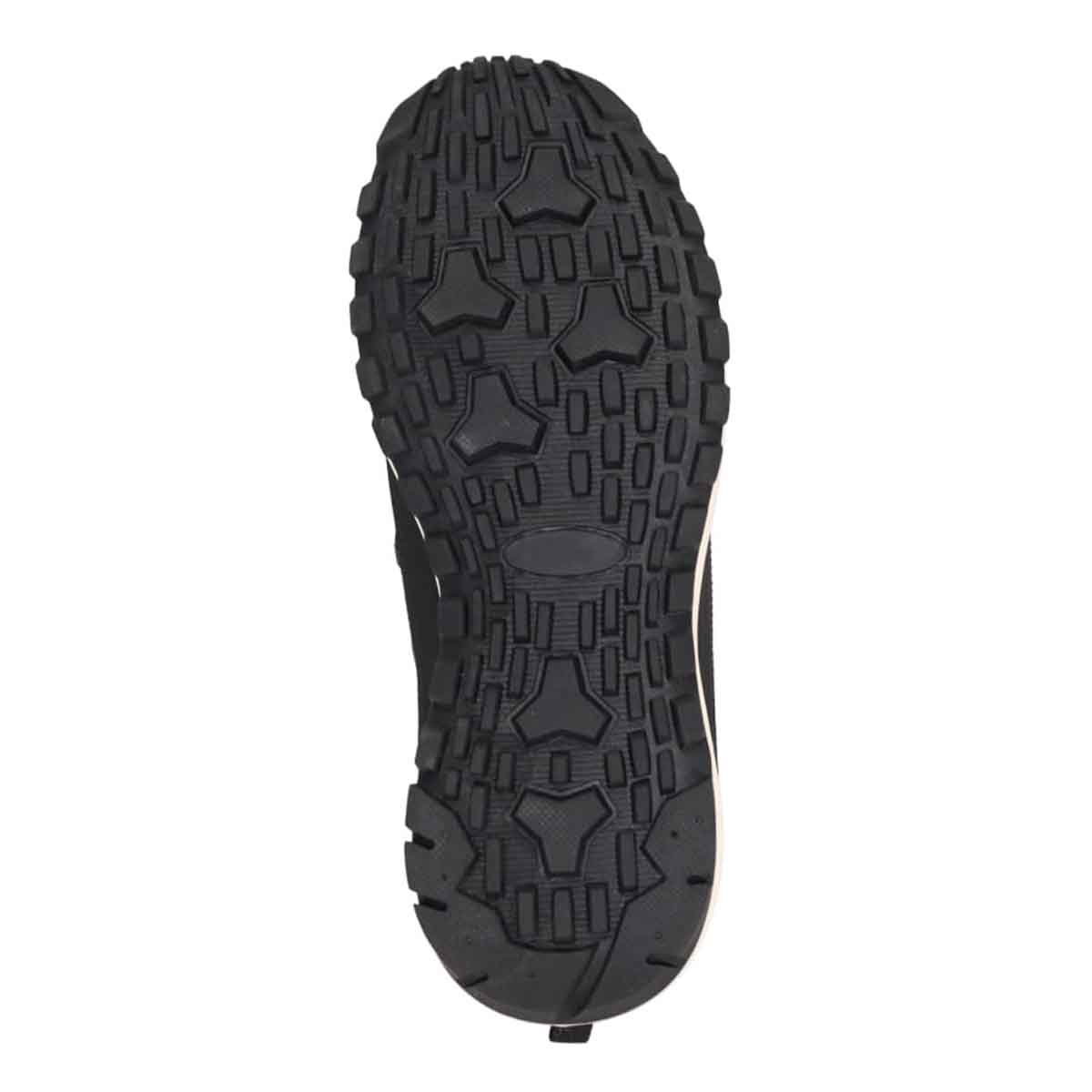 モデロMODELLO「RecoveryShiatsu Insole」搭載で指圧効果により血行をよくする。防水 カジュアルナイロンスニーカー　DM2755R BLACK 25.0