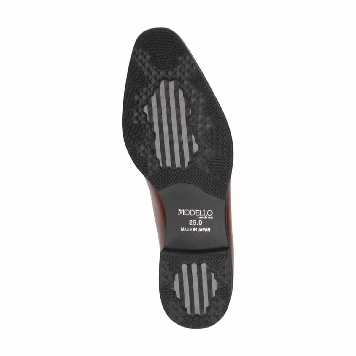 【GORE-TEX】モデロ MODELLO ゴアテックス スリッポンドレスシューズ　DM2805GH D-BROWN 25.0