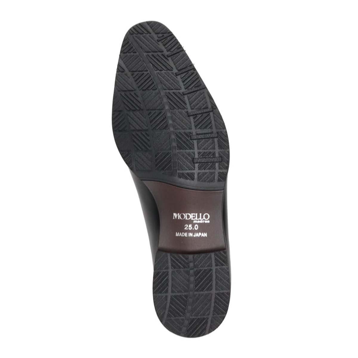 【GORE-TEX】モデロ MODELLO ゴアテックス スリッポンドレスシューズ　DM2805G BLACK 25.0