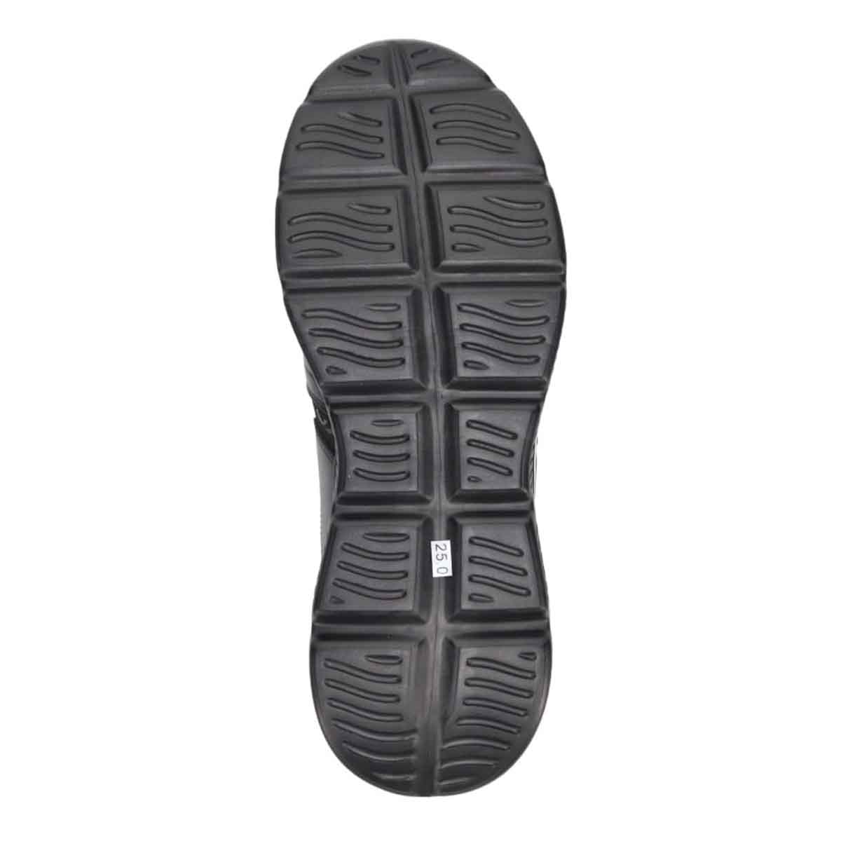 モデロ MODELLO 「Recovery Shiatsu Insole」搭載で指圧効果により血行をよくする。レザースリッポンスニーカー　DM3343R NAVY 25.0