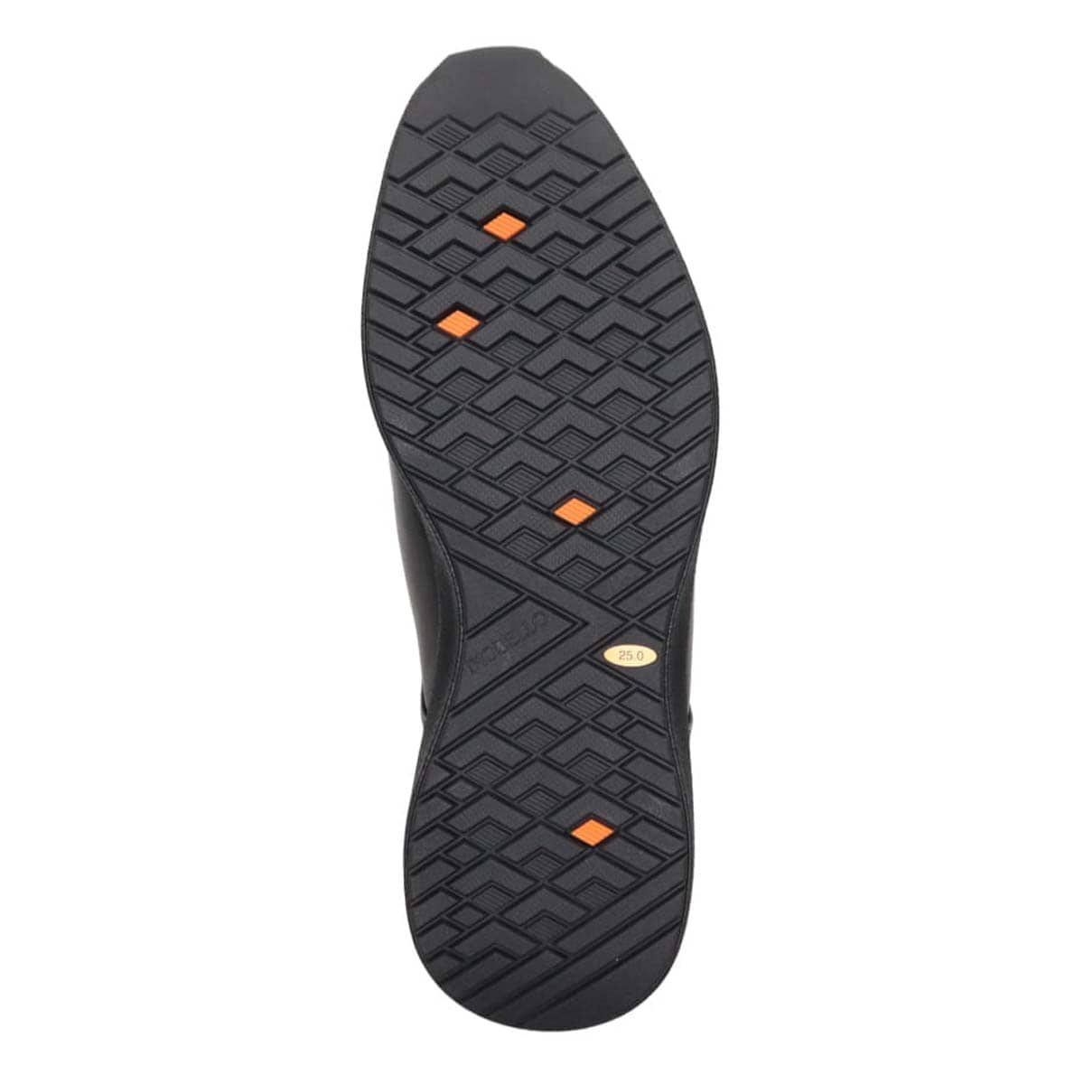 モデロ MODELLO レースアップドレスカジュアルレザースニーカー　DM3405 BLACK 25.0