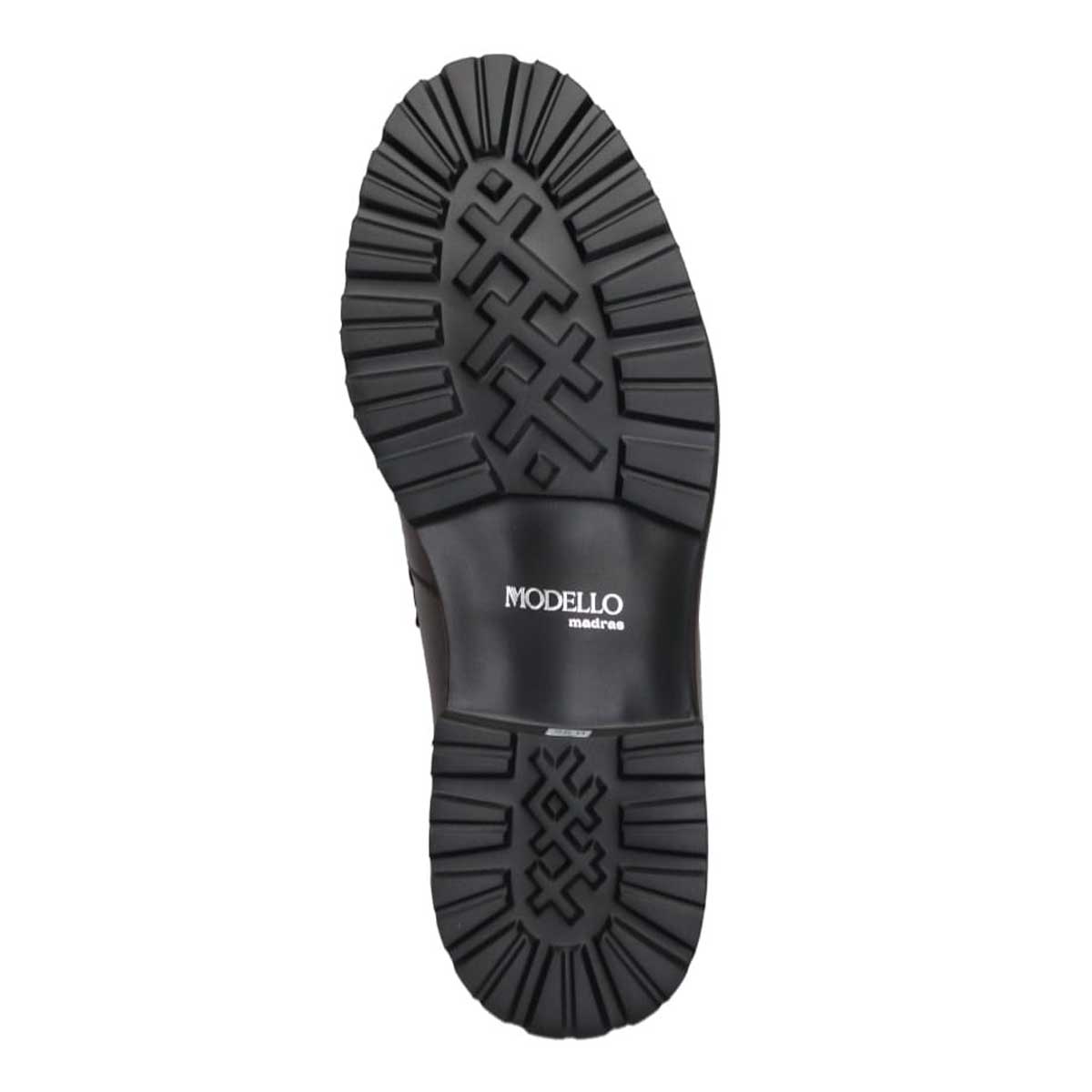 モデロ MODELLO 「リカバリーインソール」搭載で指圧効果により血行を115％促進。Recoveryビットローファー　DM5516R D-BROWN 25.0