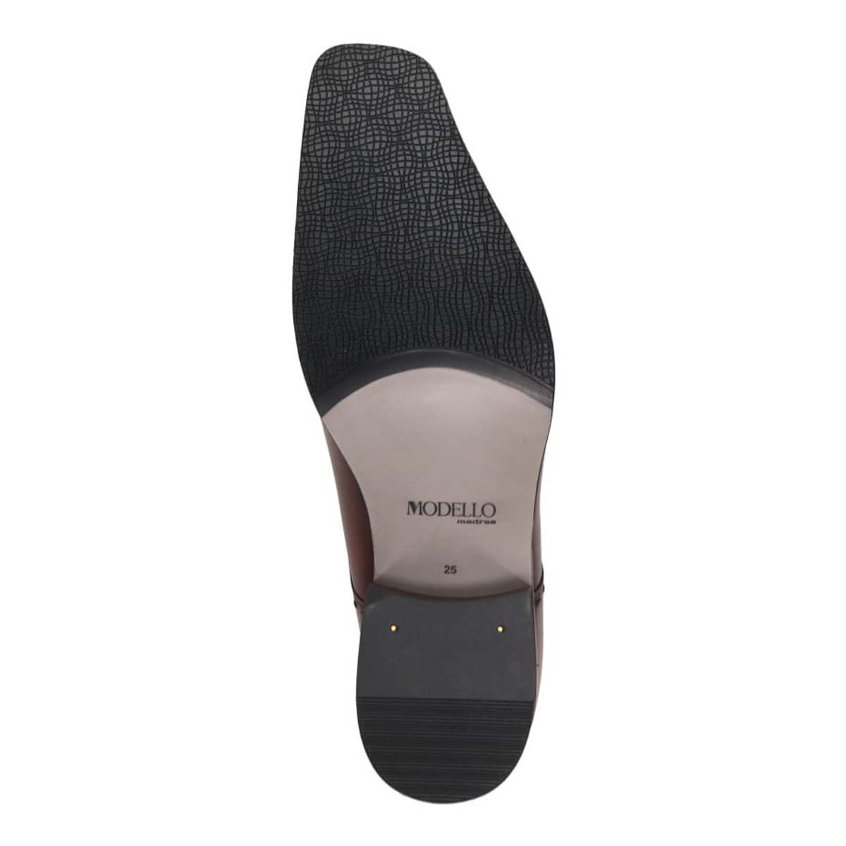 モデロ MODELLO 「リカバリーインソール」搭載で指圧効果により血行を115％促進。ユーチップレースアップドレスシューズ　DM5524XR BROWN 25.0