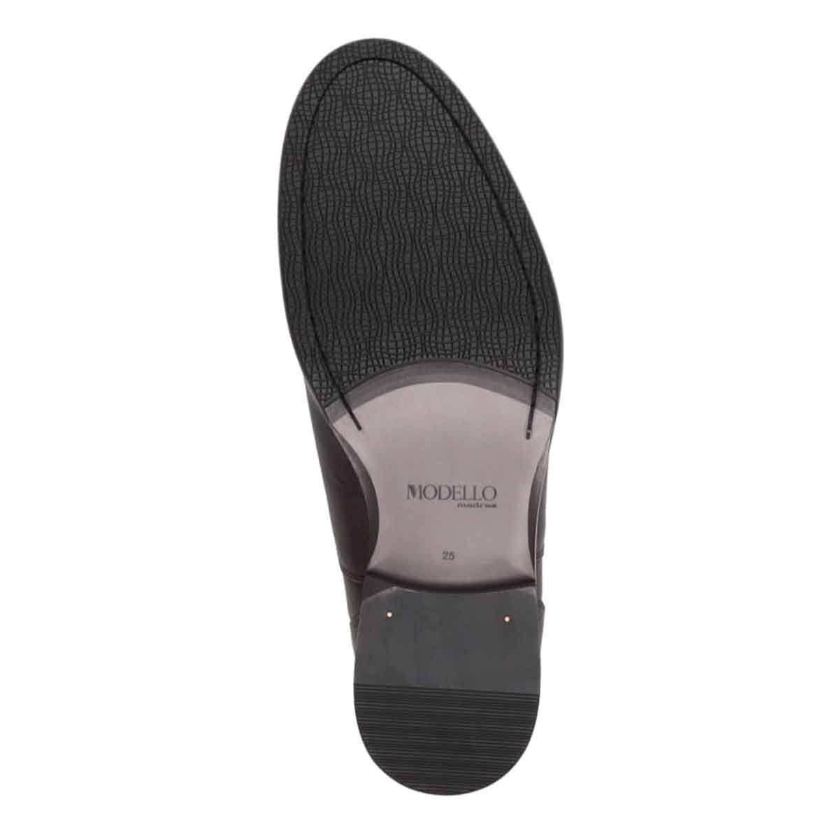 モデロ MODELLO 「Recovery Shiatsu Insole」搭載で指圧効果により血行をよくする。 軽快レースアップストレートチップ ビジネスシューズ　DM5533XR D-BROWN 25.0