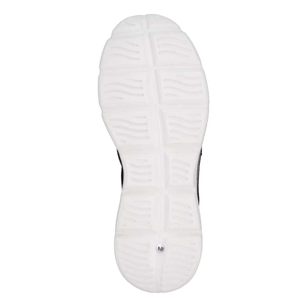 モデロ MODELLO 「リカバリーインソール」搭載で指圧効果により血行を115％促進。Recoveryニットスリッポンスニーカー　DM6529R BLACK M