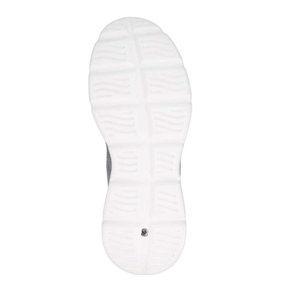 モデロ MODELLO 「リカバリーインソール」搭載で指圧効果により血行を115％促進。Recoveryニットスリッポンスニーカー　DM6529R WHITE M