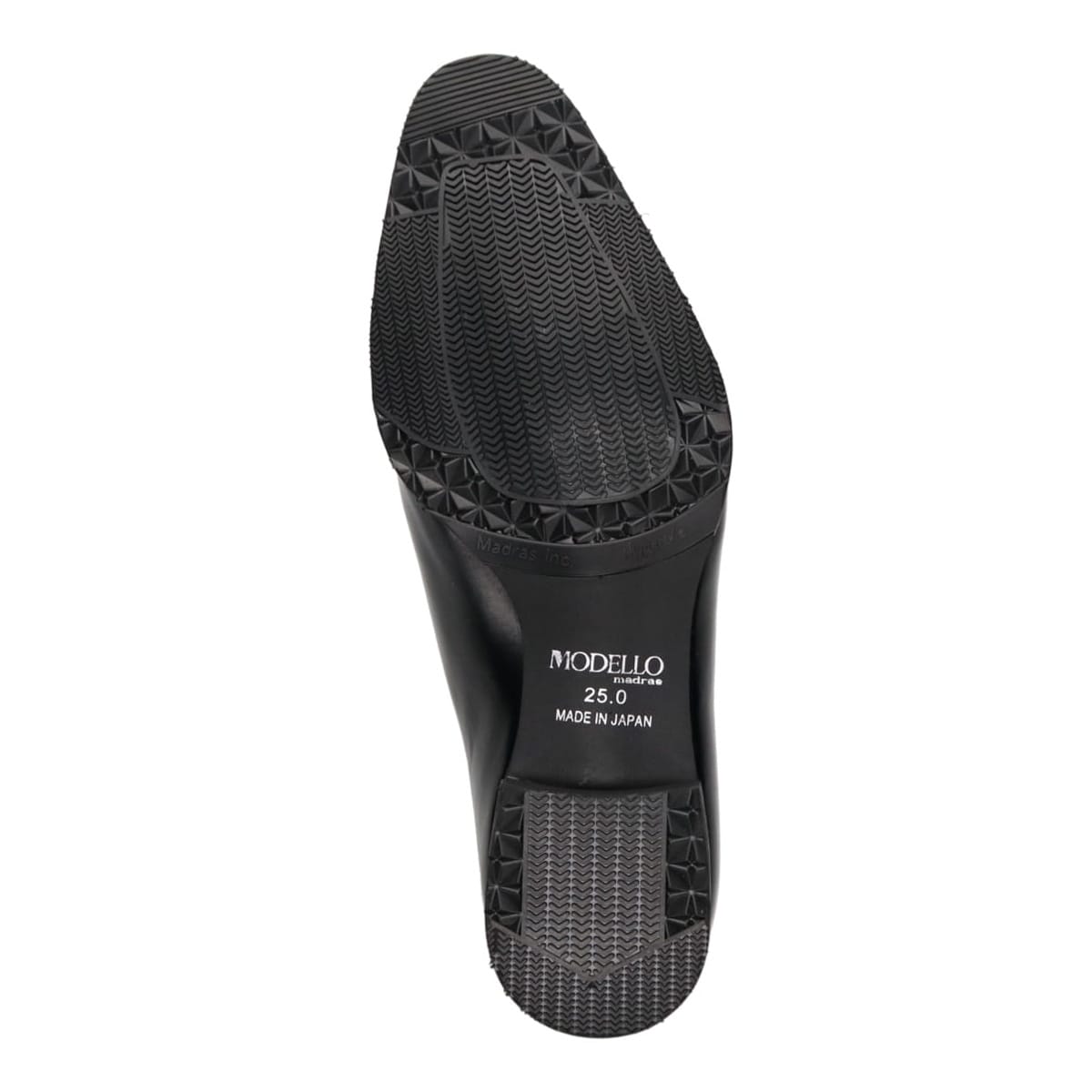 【GORE-TEX】モデロ MODELLO ゴアテックス搭載  ホールカット・ビジネスシューズ　DM802G BLACK 25.0