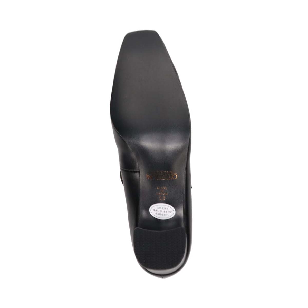 モデロ MODELLO 5.0ｃｍヒール ストラップパンプス  DML3602 BLACK 23.0