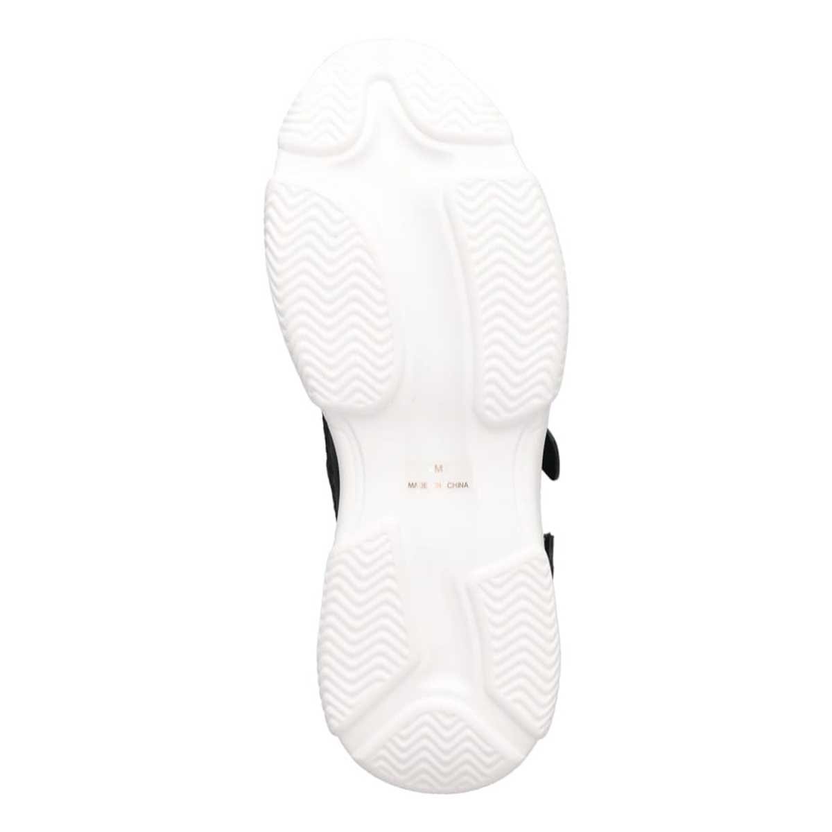 モデロ MODELLO 「リカバリーインソール」搭載で指圧効果により血行を115％促進。Recoveryスニーカーサンダル　DML5507R BLACK M（23～23.5ｃｍ）