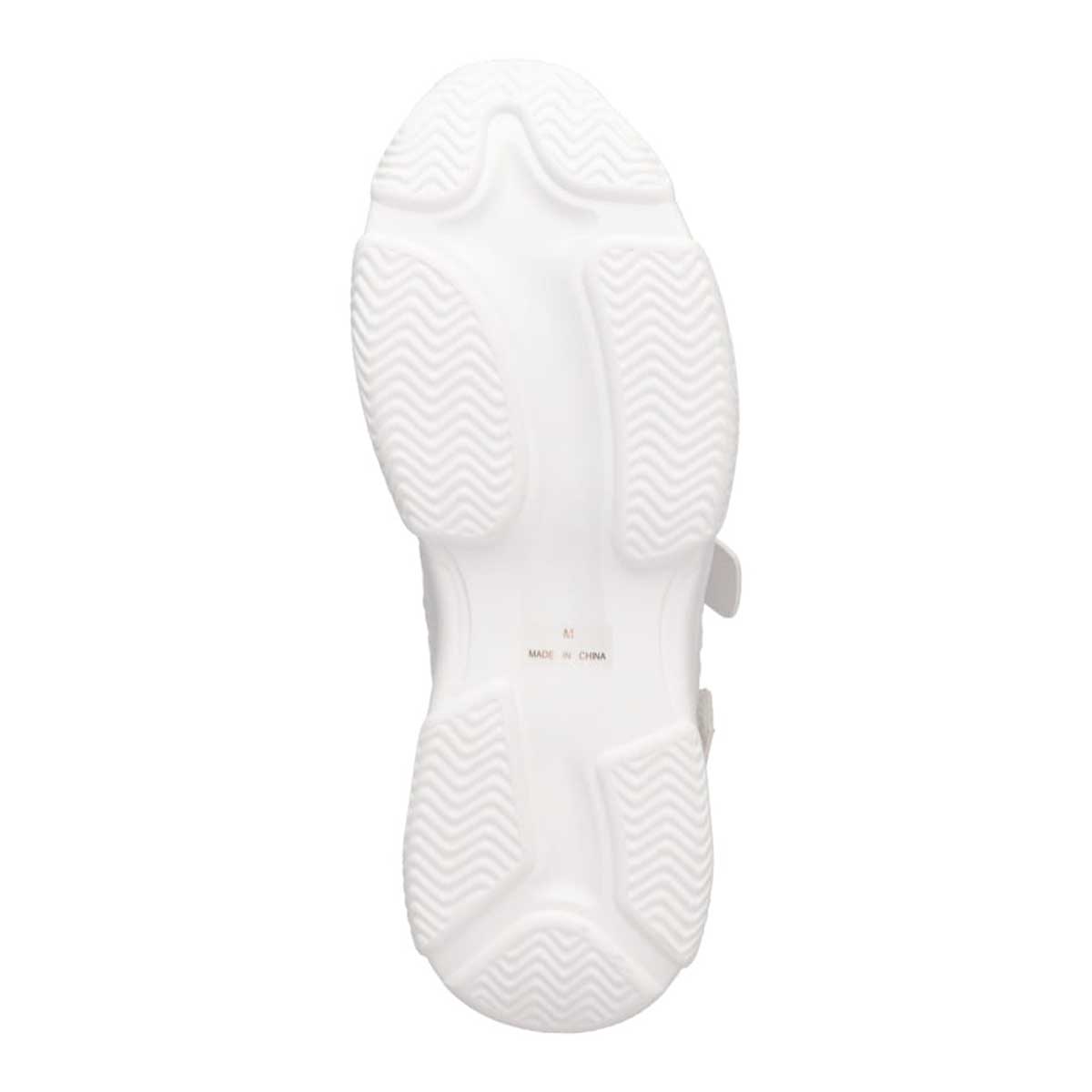 モデロ MODELLO 「リカバリーインソール」搭載で指圧効果により血行を115％促進。Recoveryスニーカーサンダル　DML5507R WHITE M（23～23.5ｃｍ）