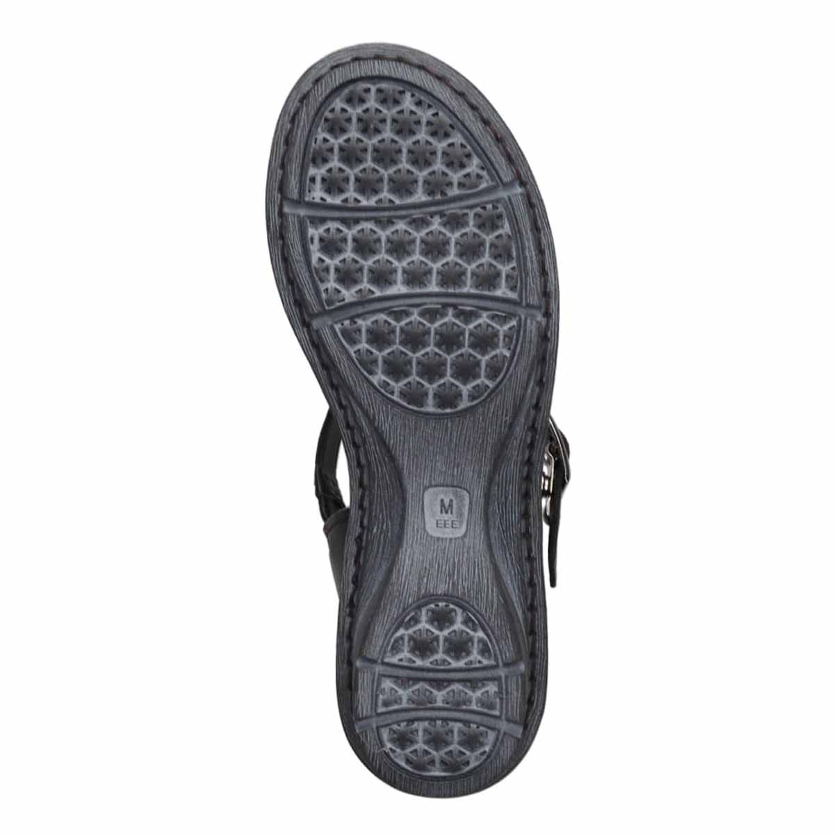 モデロ MODELLO 　ナチュラルレザーフットベットサンダル　DML7156 BLACK M　(23.0～23.5)