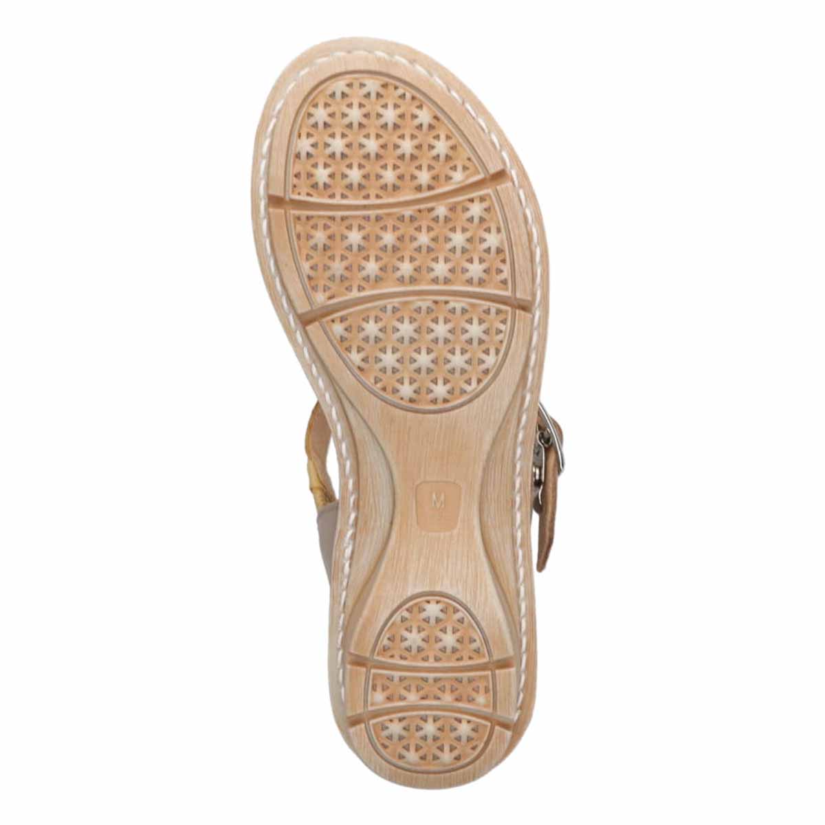 モデロ MODELLO 　ナチュラルレザーフットベットサンダル　DML7156 GREGE/C M　(23.0～23.5)