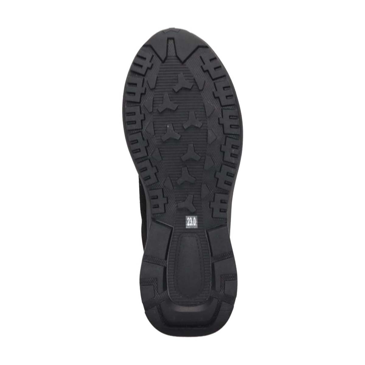 【撥水仕様】モデロ MODELLO ニットスリッポンスニーカー　DML8806 BLACK/BLACK 23.0