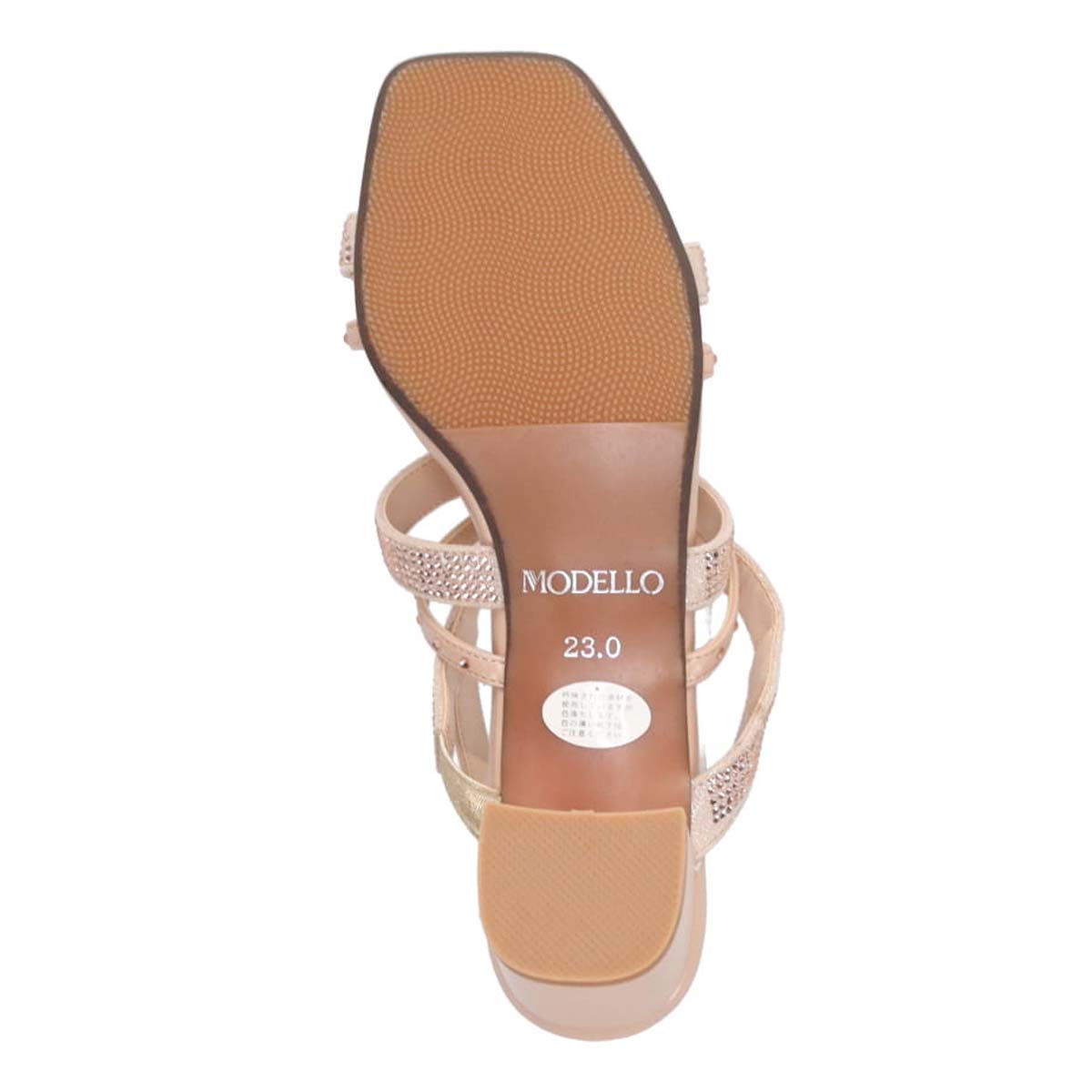 モデロ MODELLO ストラップサンダル　DML8809 BEIGE 23.0