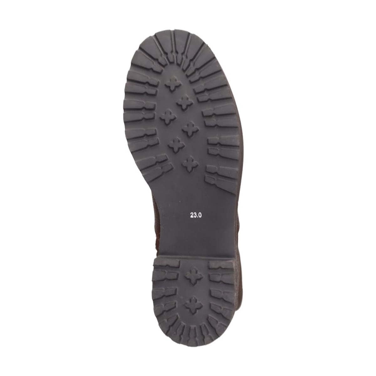 【撥水仕様】モデロ MODELLO 「Recovery Shiatsu Insole」搭載で指圧効果により血行をよくする。3.5cmヒール タンクソールミドルブーツ DML8820R D-BROWN 23.0