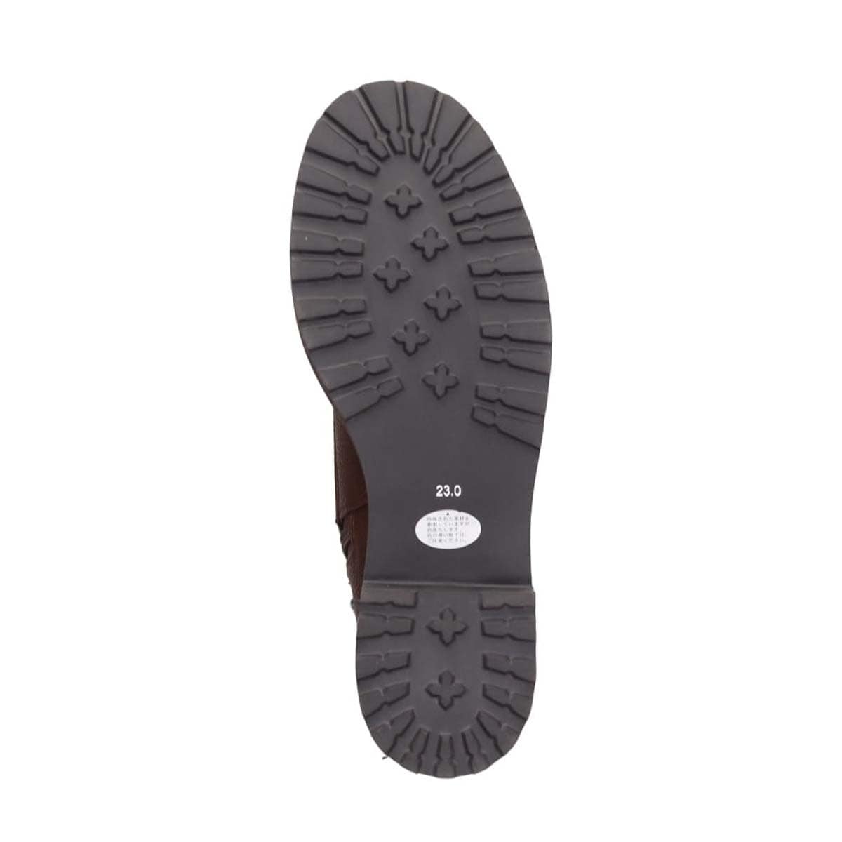 モデロ MODELLO 「Recovery Shiatsu Insole」搭載で指圧効果により血行をよくする。3.5cmヒール カジュアルレースアップミドルブーツ DML8821R D-BROWN 23.0
