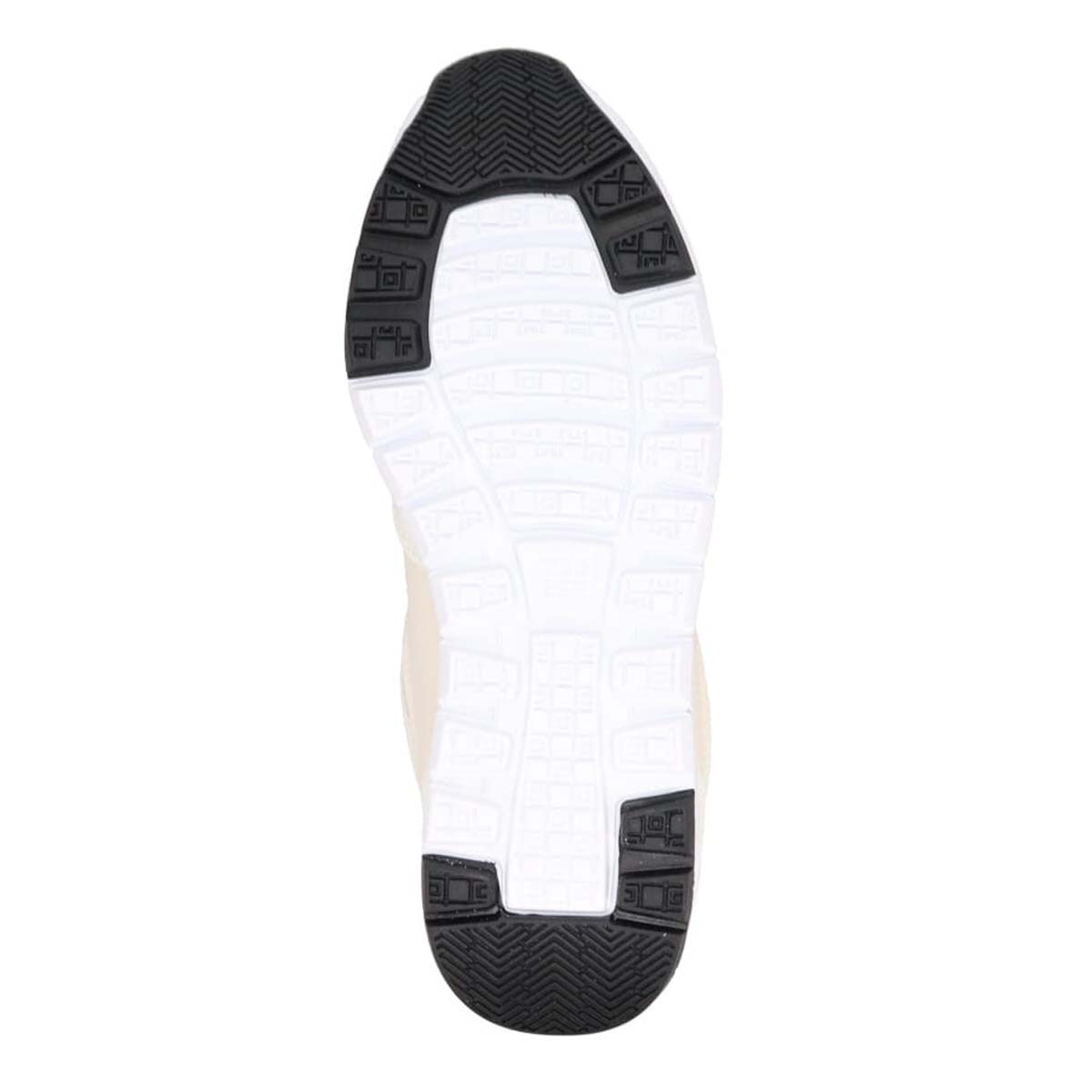 【BLACK LABEL】エル スポーツ ELLESPORT スッと履けるクイックフィット　レイン仕様  ニットレースアップスニーカー　ESP12595 WHITE 23.0