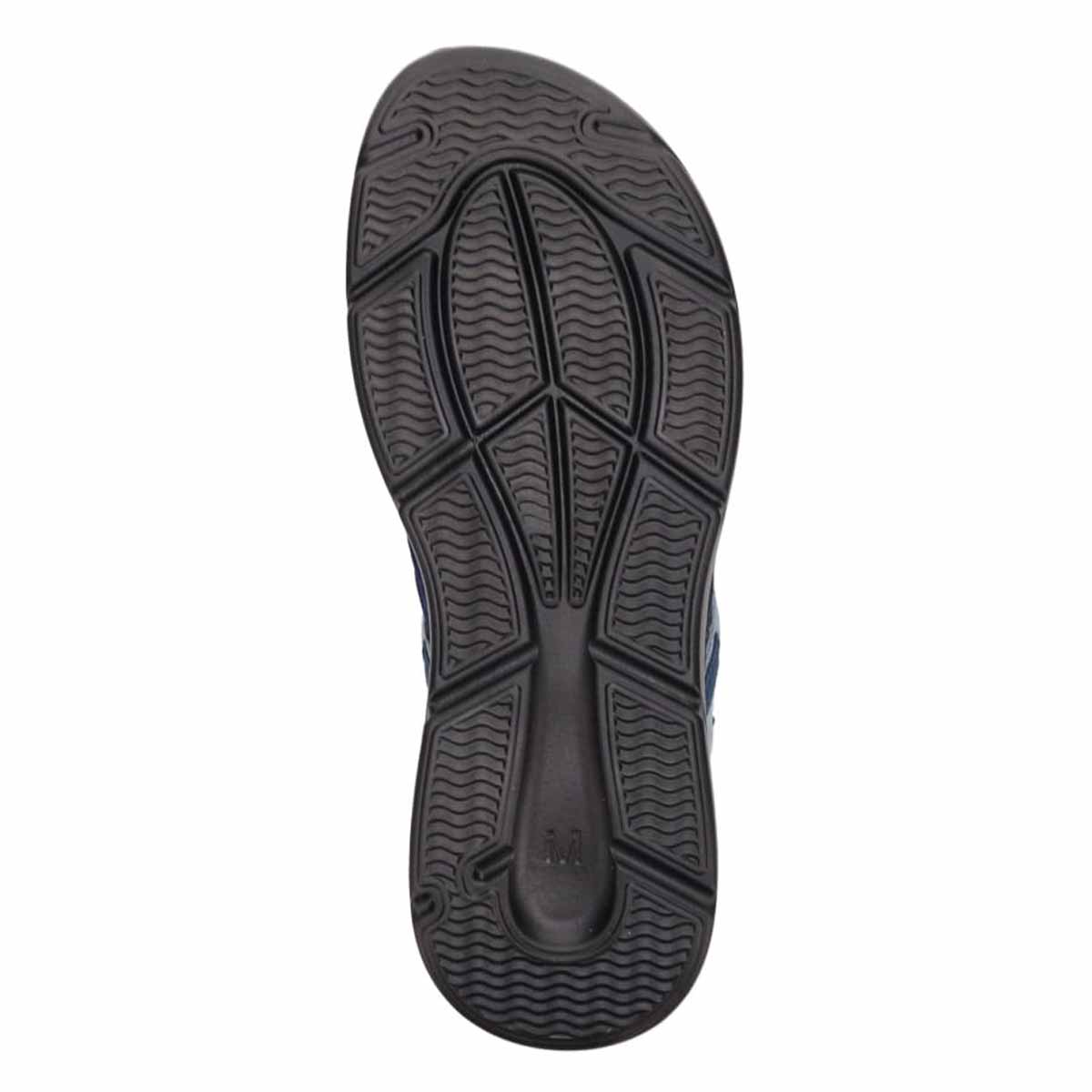 エル スポーツ ELLESPORT 　レースアップニット厚底スポーツサンダル　ESP12608 NAVY M（23～23.5ｃｍ）