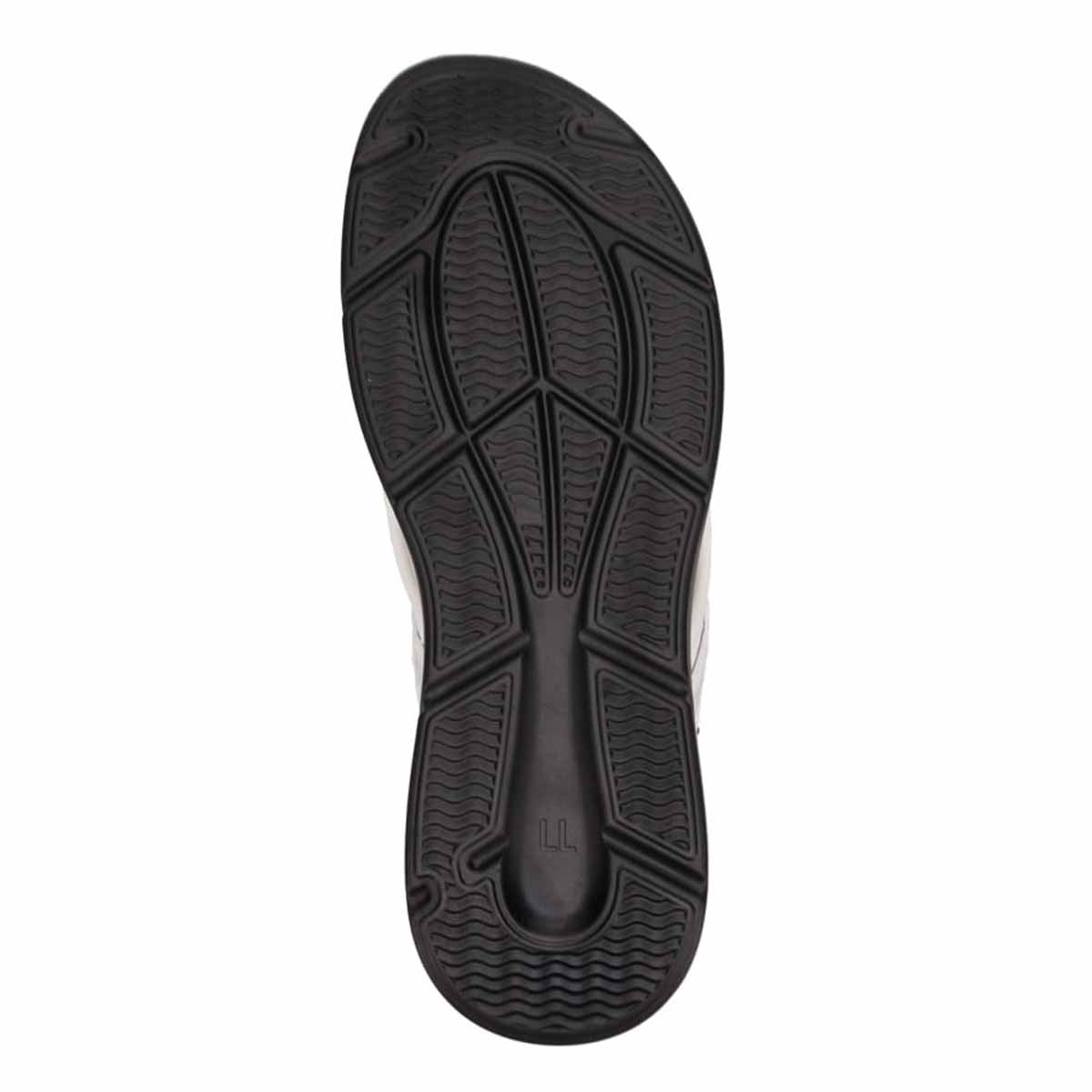 エル スポーツ ELLESPORT 　レースアップニット厚底スポーツサンダル　ESP12608 WHITE M（23～23.5ｃｍ）