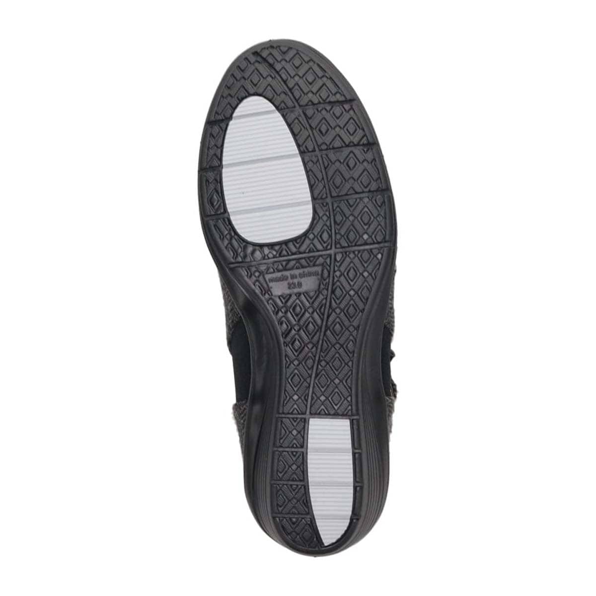 エル スポーツ ELLESPORT 軽量ウェッジアンクルシューズ ESP12721 D-GRAY-TX 23.0