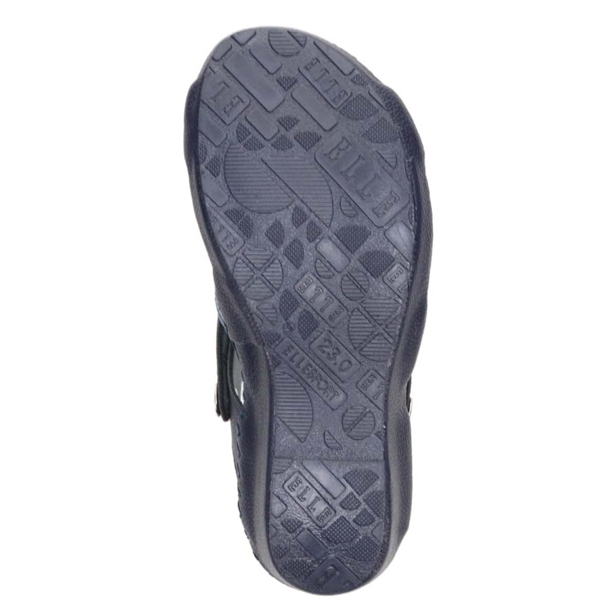 エル スポーツ ELLESPORT 2WAYウェッジサンダル　ESP12738 NAVY/BLUE 23.0