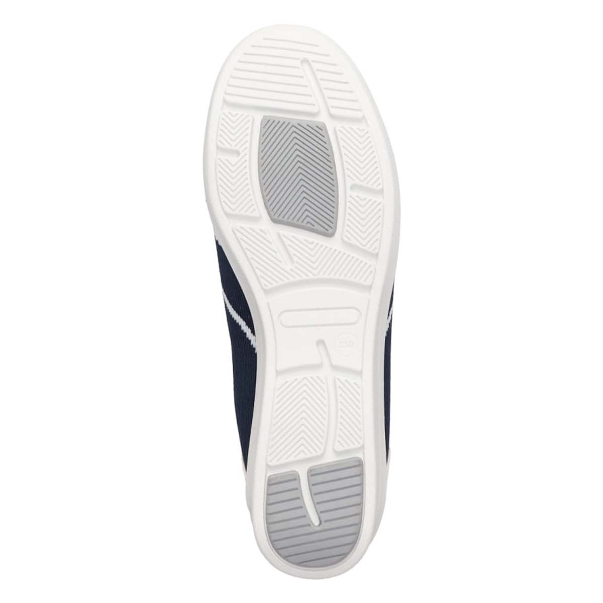 エル スポーツ ELLESPORT ニットショートレースアップシューズ　ESP14709 NAVY/WHITE 23.0