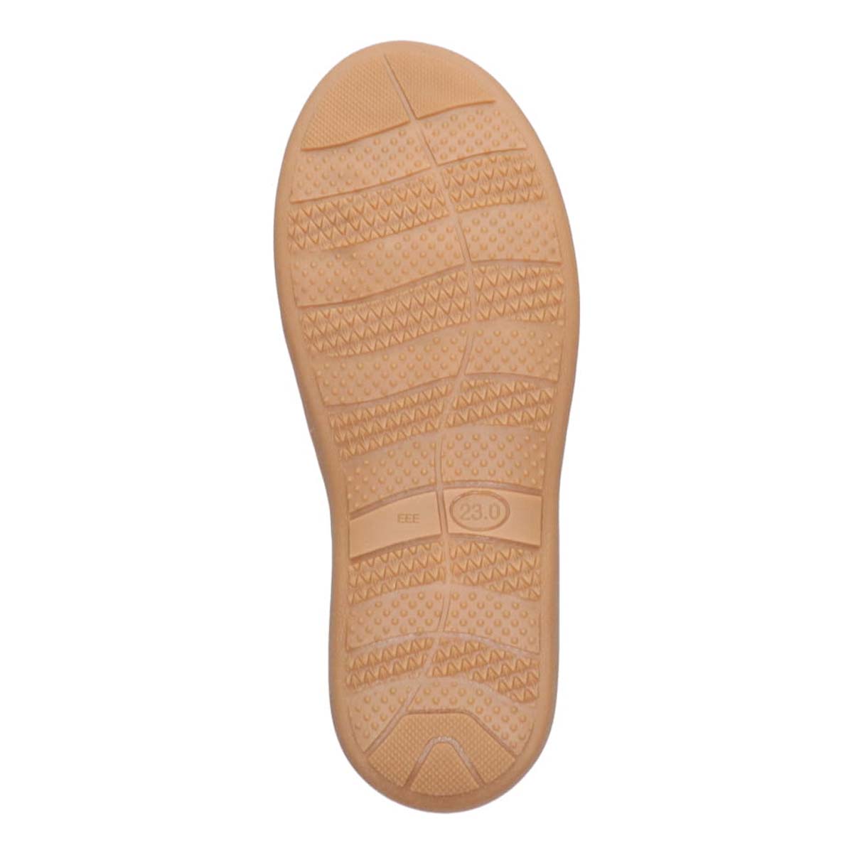 シティゴルフ Ｃｉｔｙ　Ｇｏｌｆ ゆったり足入れアウトステッチ製法のカジュアルシューズ　GFL20116 CAMEL/BROWN 23.0