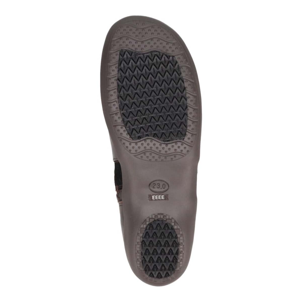 シティ ゴルフ City Golf 幅広4Eラスト サイドゴアブーツ GFL20149 D-BROWN 23.0