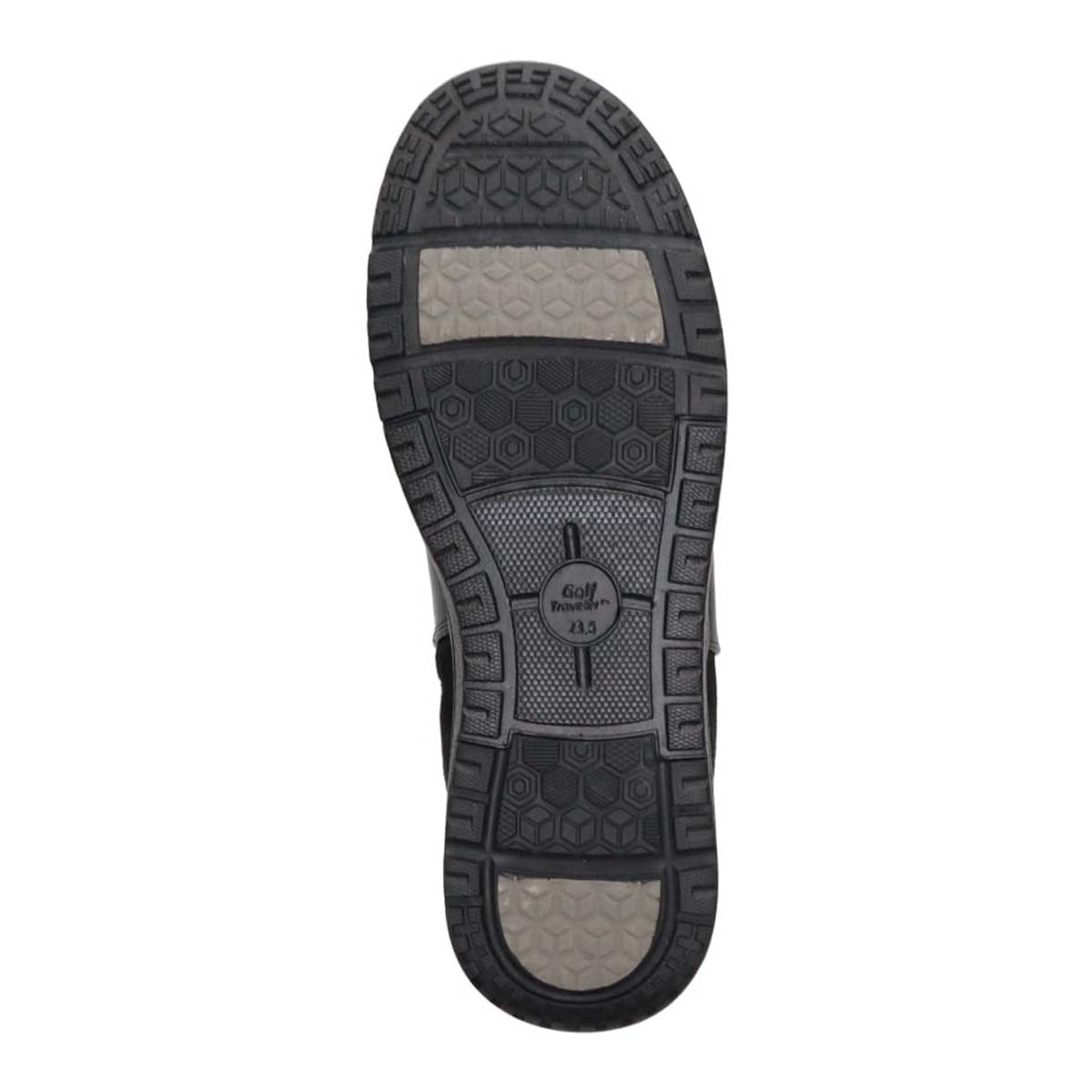 ゴルフトラベラー ゆったりサイドゴアショートブーツ　GFL2105V BLACK 23.0