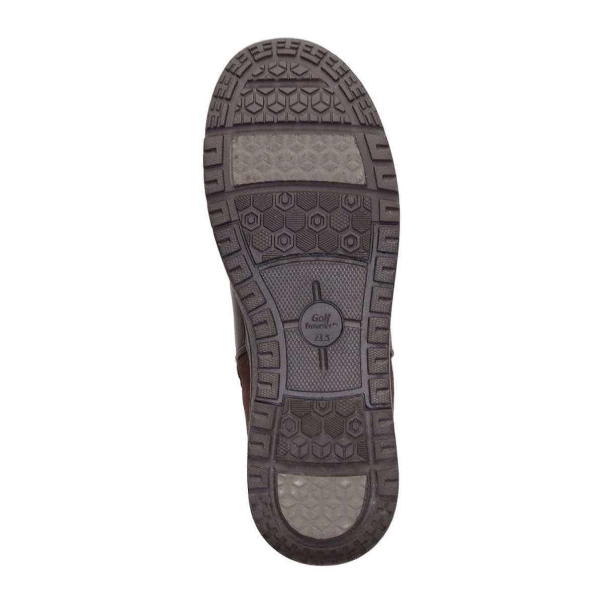 ゴルフトラベラー ゆったりサイドゴアショートブーツ　GFL2105V D-BROWN 23.0