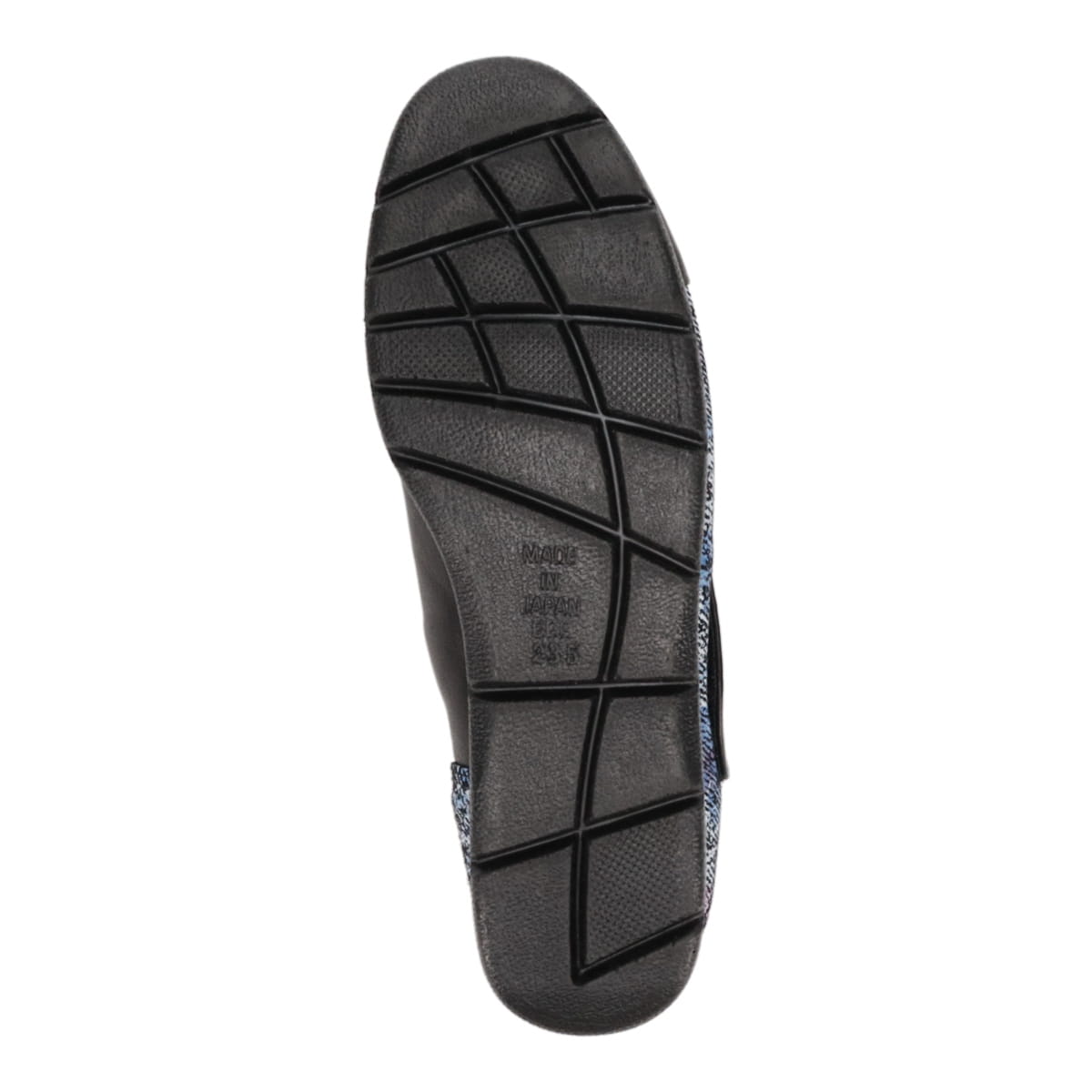 シティゴルフ Ｃｉｔｙ　Ｇｏｌｆ フラワープリントが華やかなワンストラップ カジュアルシューズ　GFL5297 BLACK/C 23.0