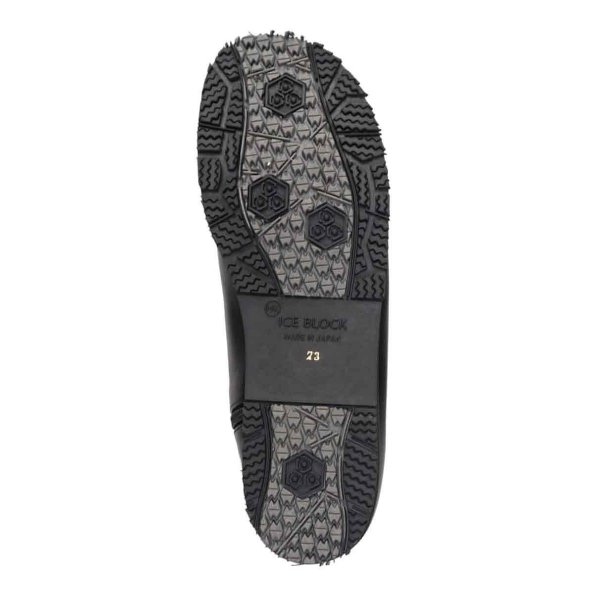 【防滑仕様】シティ ゴルフ City Golf 3.0cmショートブーツ GFL7504F BLACK 23.0