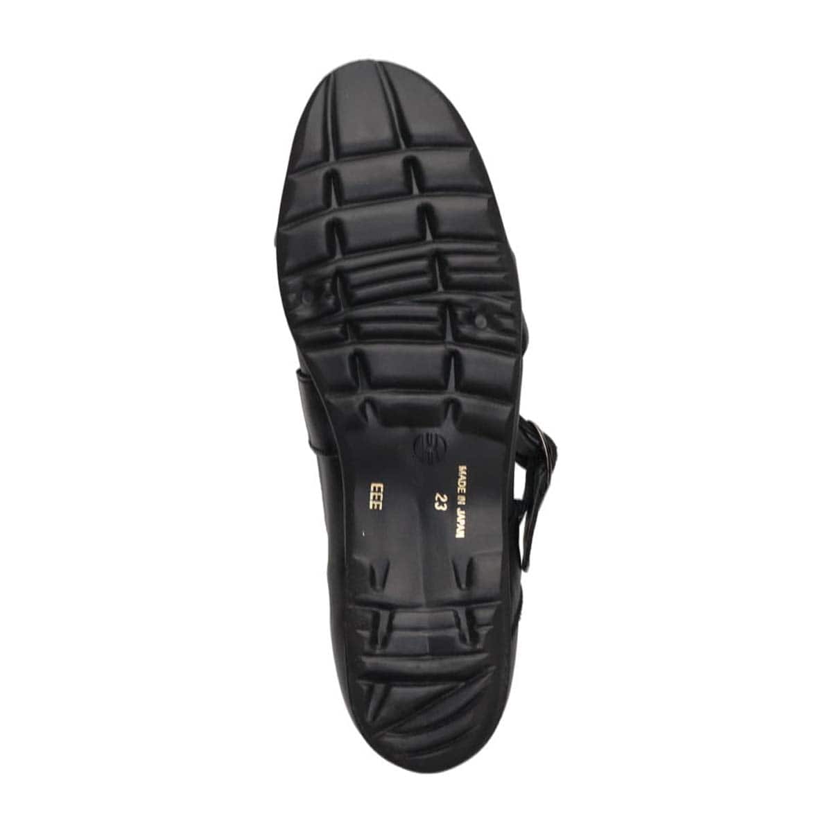 シティ ゴルフ City Golf  すっきりした3Eラストのストラップシューズ　GFL8300 BLACK 23.0