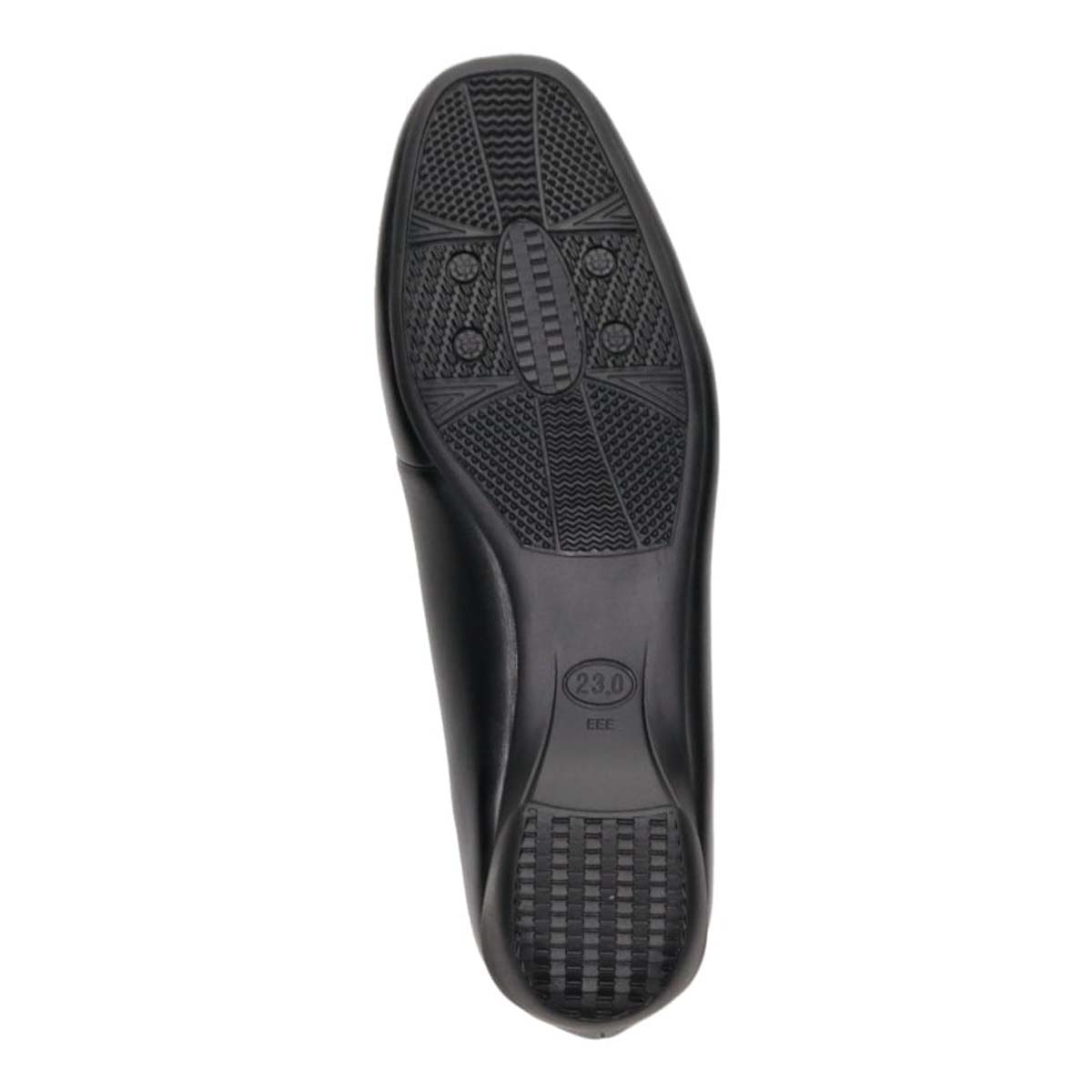 HIROKO KOSHINO  モールドソール・モカパンプス   HKL7524 BLACK 23.0