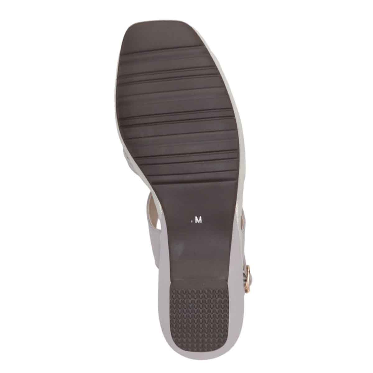 HIROKO KOSHINO バックストラップウェッジサンダル　HKL7528 GRAY M　(23.0～23.5)