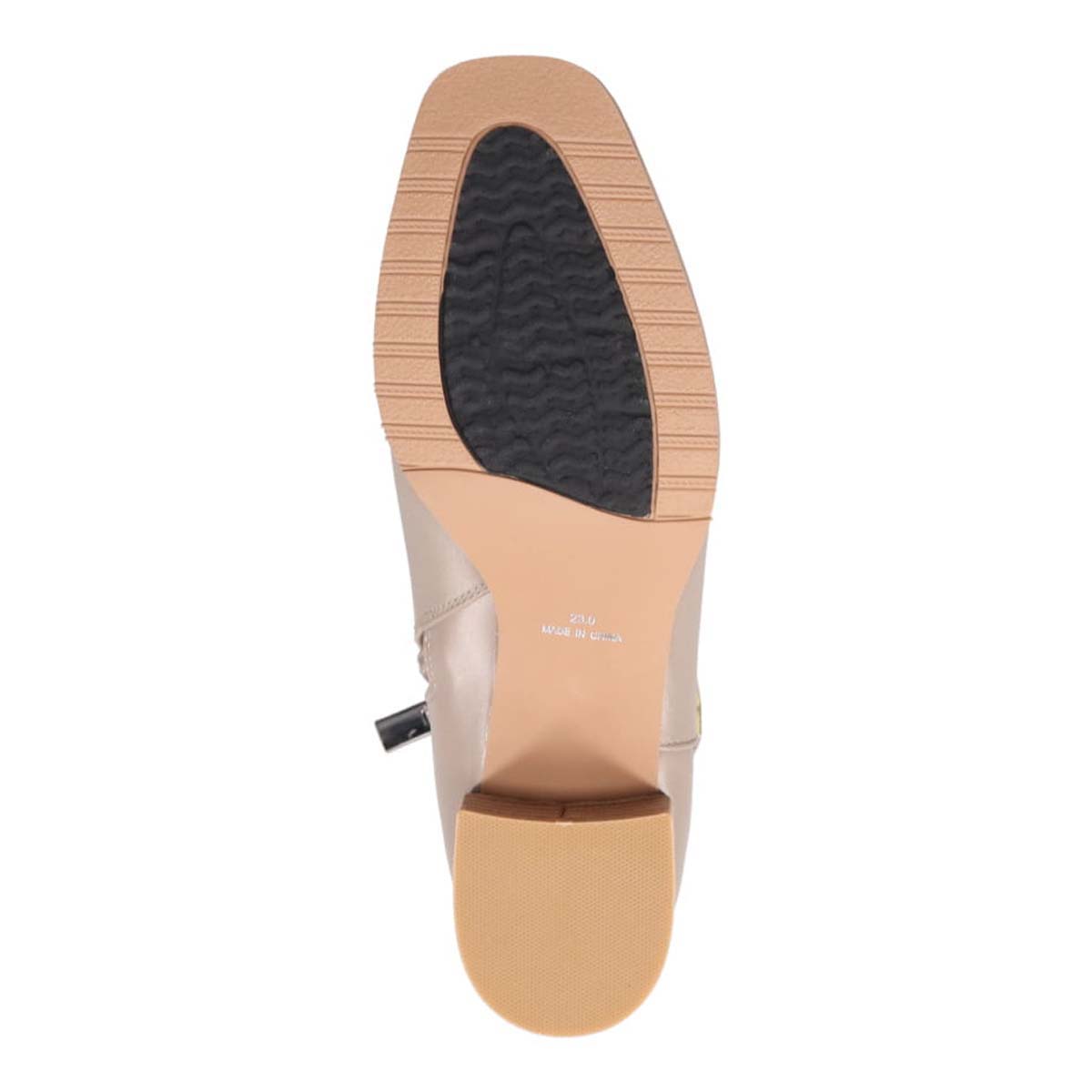 HIROKO KOSHINO 上質な羊革と足首の金具で高級感UP　ショートブーツ　HKL8006 OAK 23.0