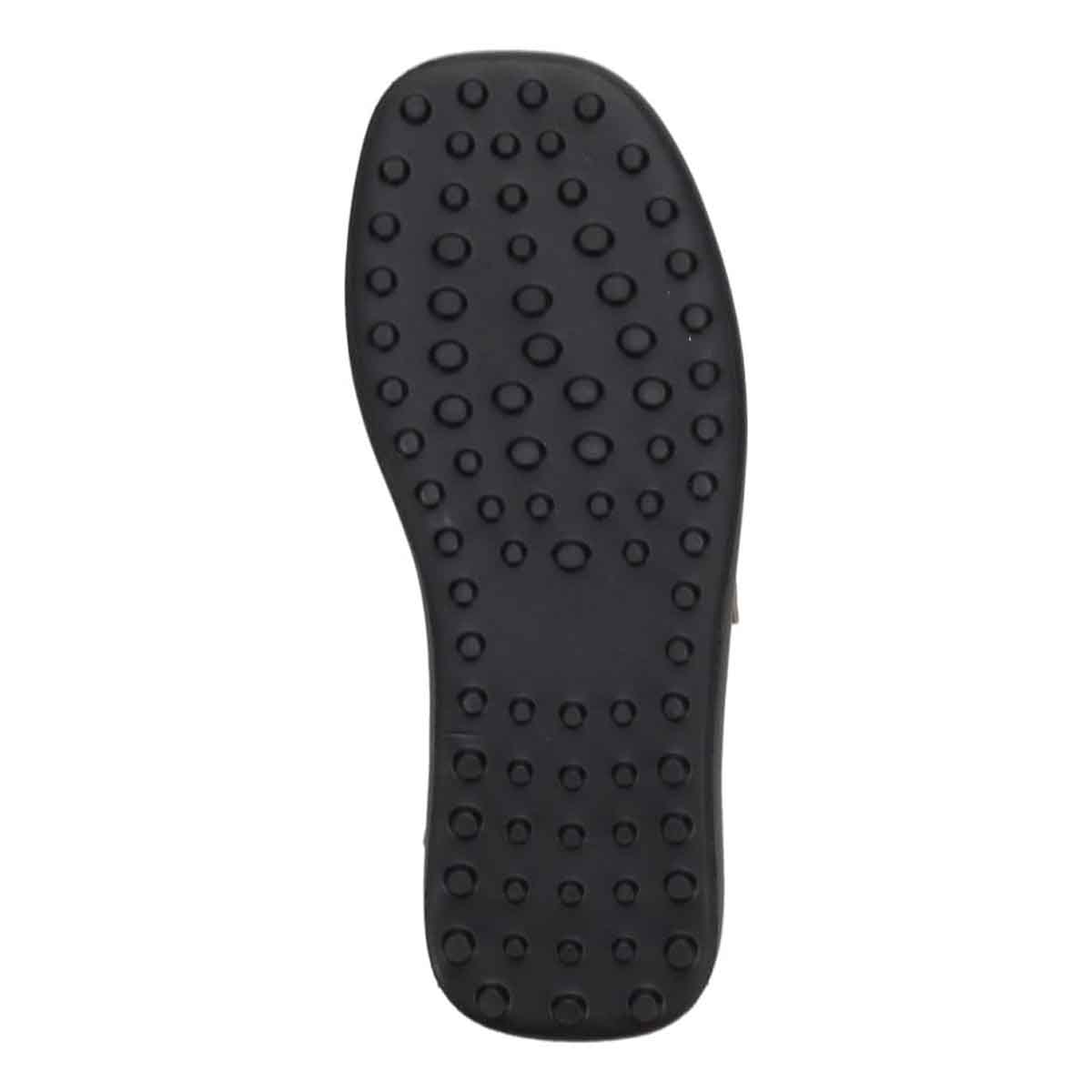 HIROKO KOSHINO 上品なバックル付き厚底サンダル　HKL8011 BRONZE M　(23.0～23.5)