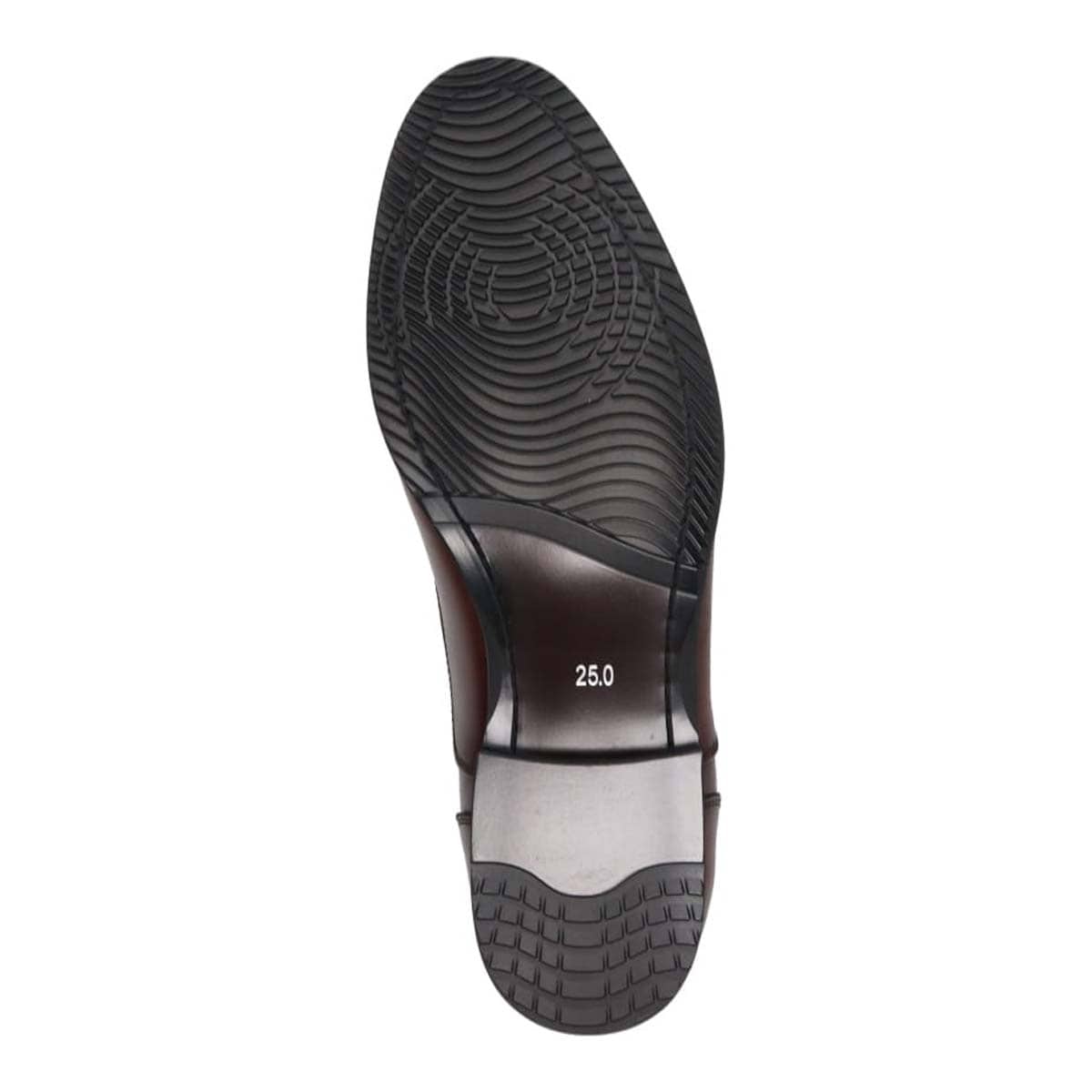 【大きいサイズ】HIROKO KOSHINO HOMME  メンズ エレガント 内羽根ストレートチップドレスシューズ　HR5005 BROWN 28.0