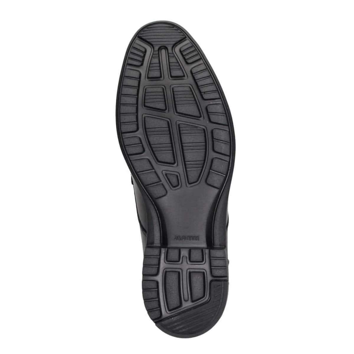 HIROKO KOSHINO HOMME  メンズ　外羽根プレーントゥビジネスシューズ　HR7302 BLACK 25.0