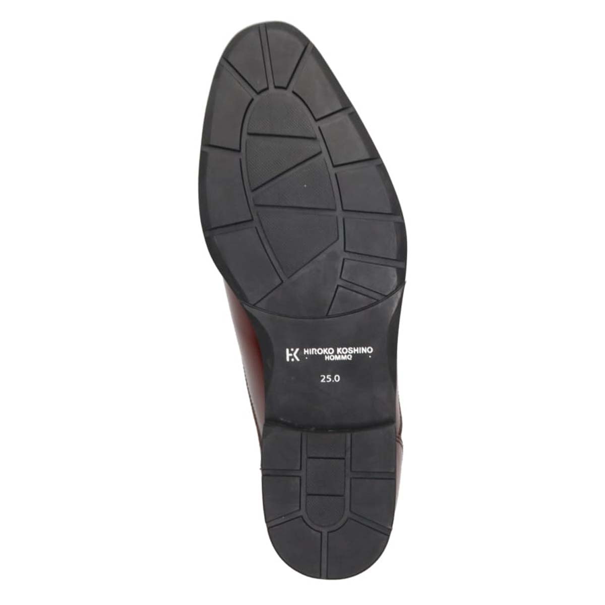 HIROKO KOSHINO HOMME  メンズ　内羽根ストレートチップビジネスシューズ　HR8005 WINE 25.0