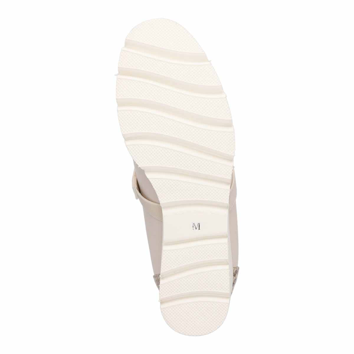 【撥水加工】HIROKO KOSHINO FEMME　きれいめカジュアルスニーカー　HRL1003 BEIGE M　(23.0～23.5)