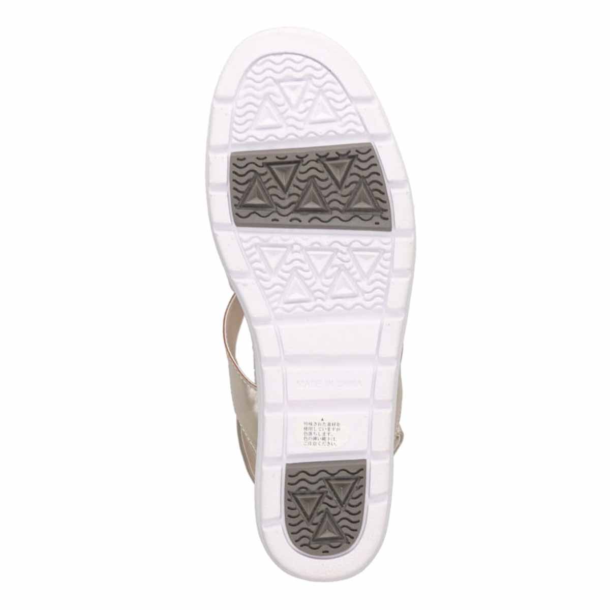 HIROKO KOSHINO FEMME クロスベルトウェッジサンダル HRL2028 BEIGE 23.0
